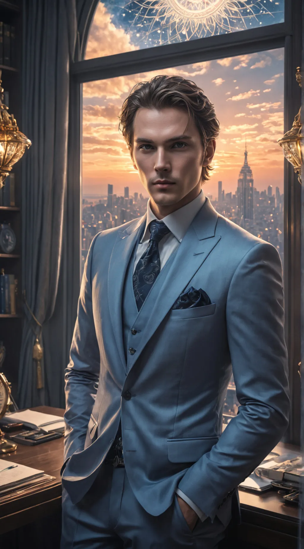 ai character: Lucius background