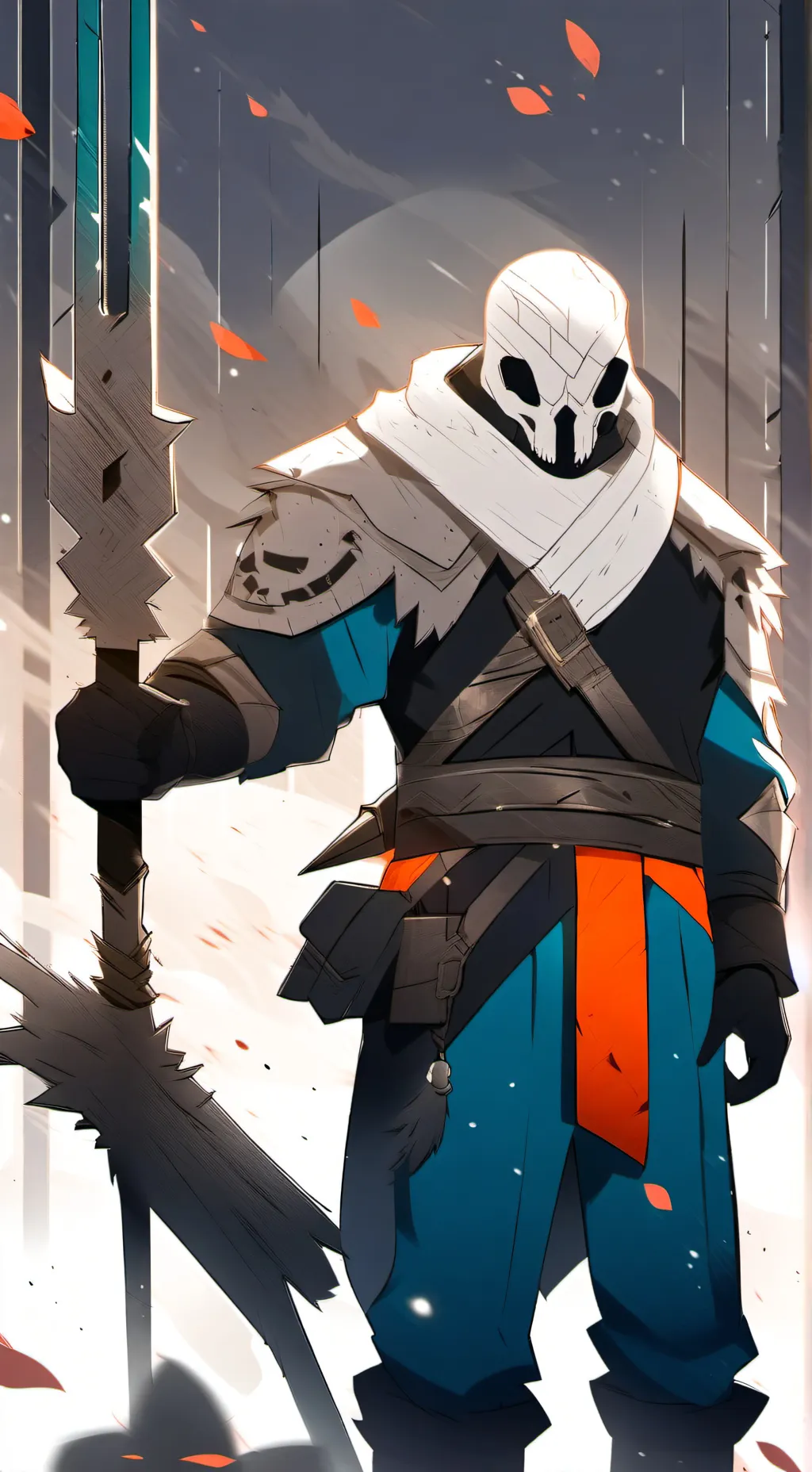 ai character: Sans how did uburn background