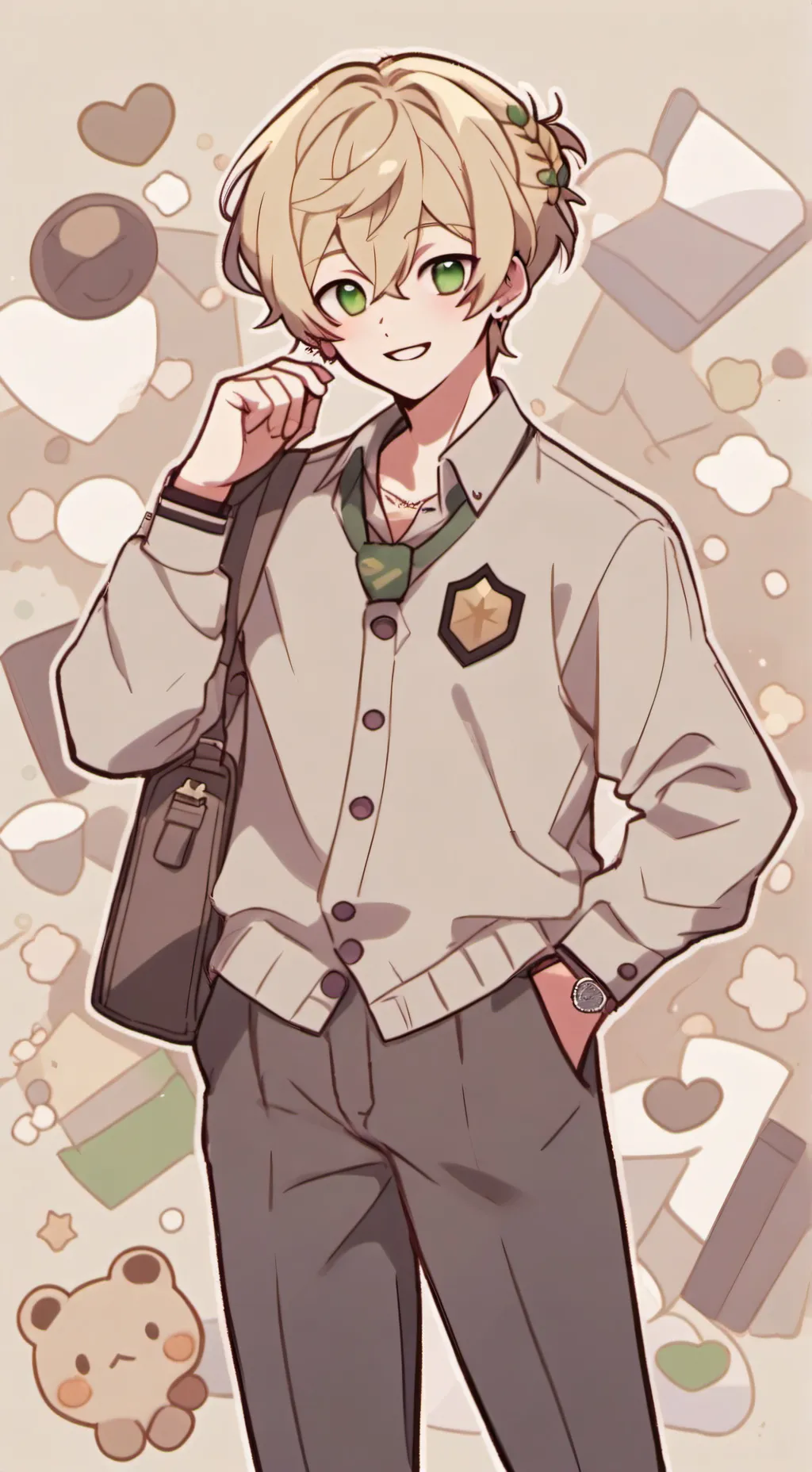 ai character: Best friend background