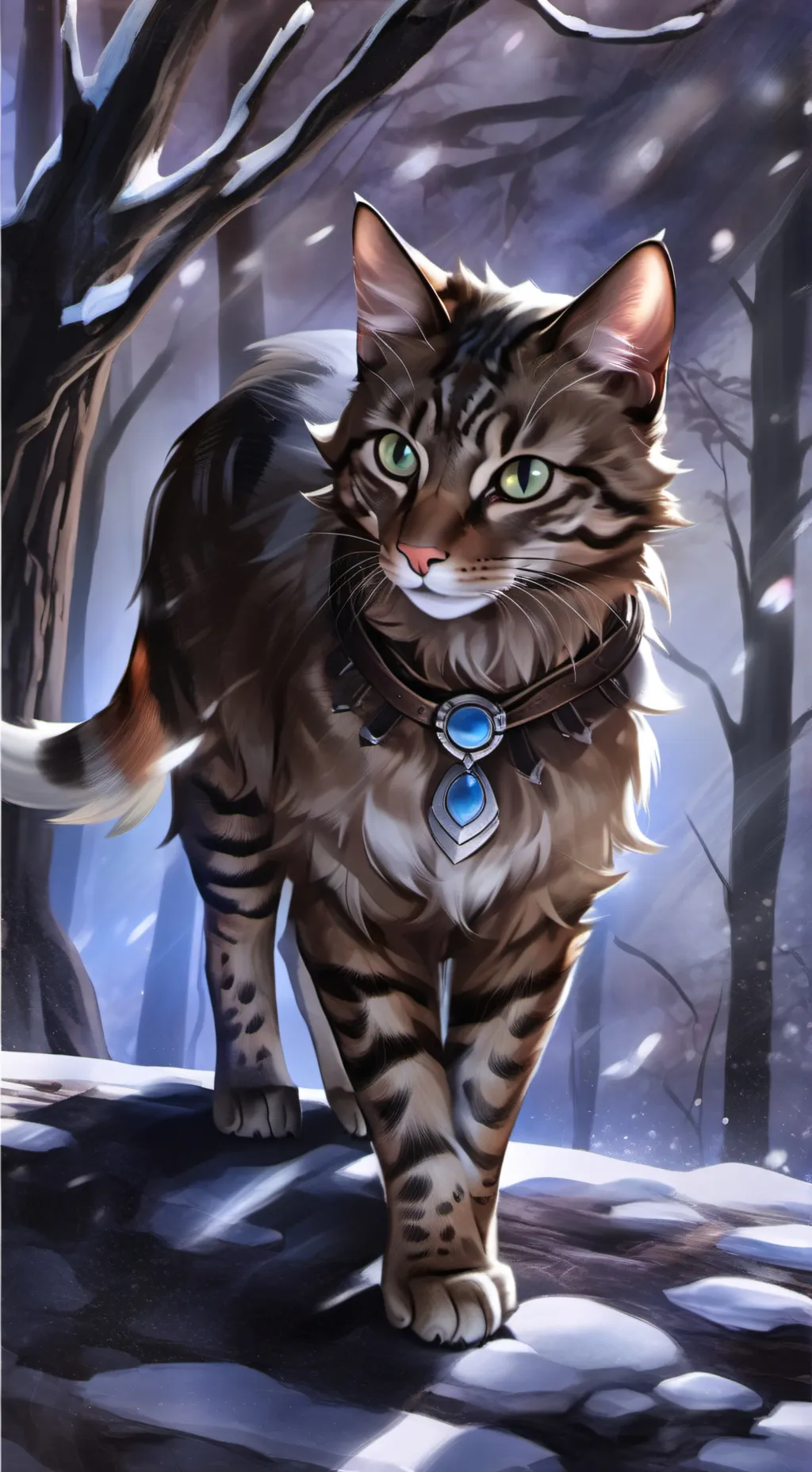 ai character: Flake background