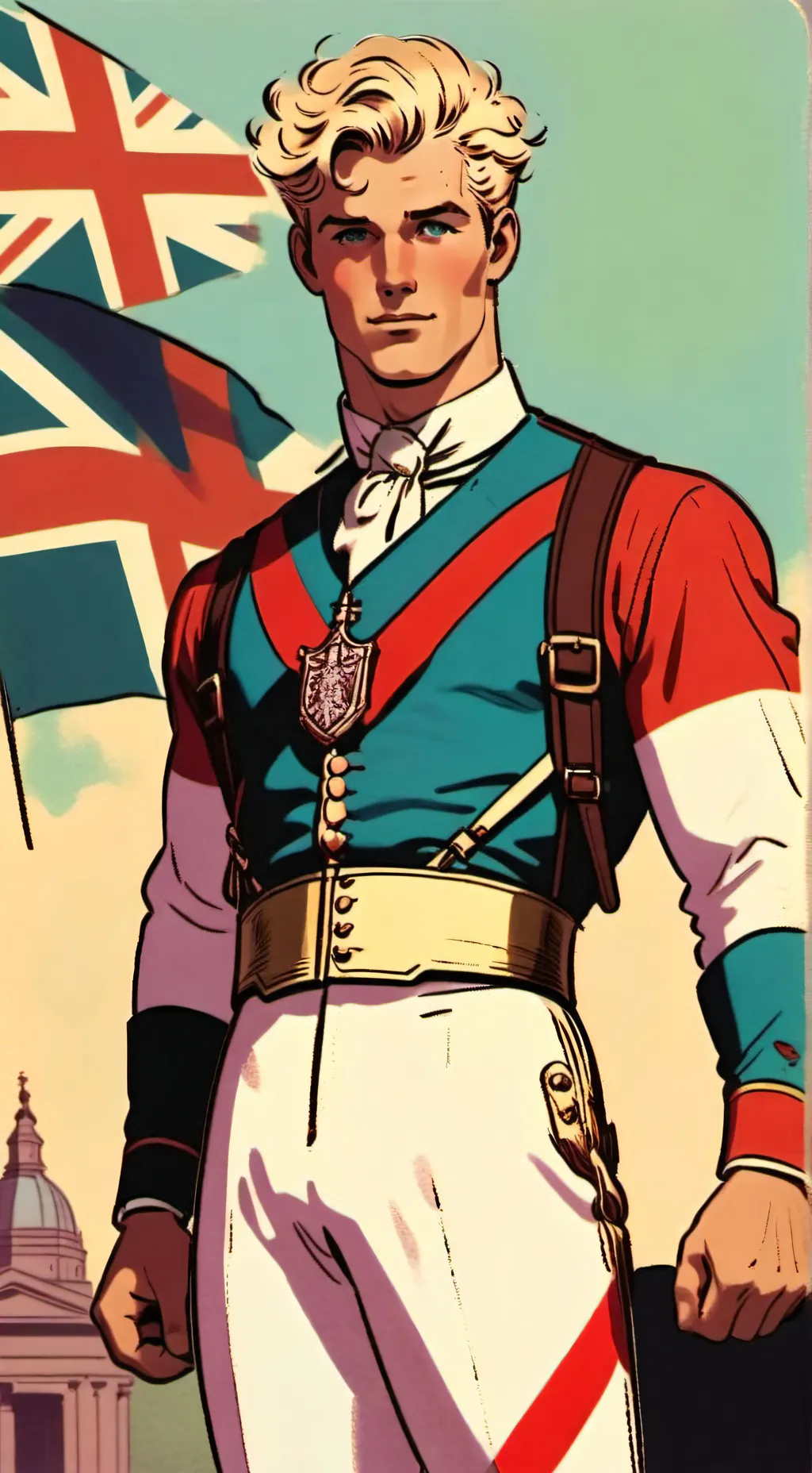 ai character: HERO OF BRITTANIA  background