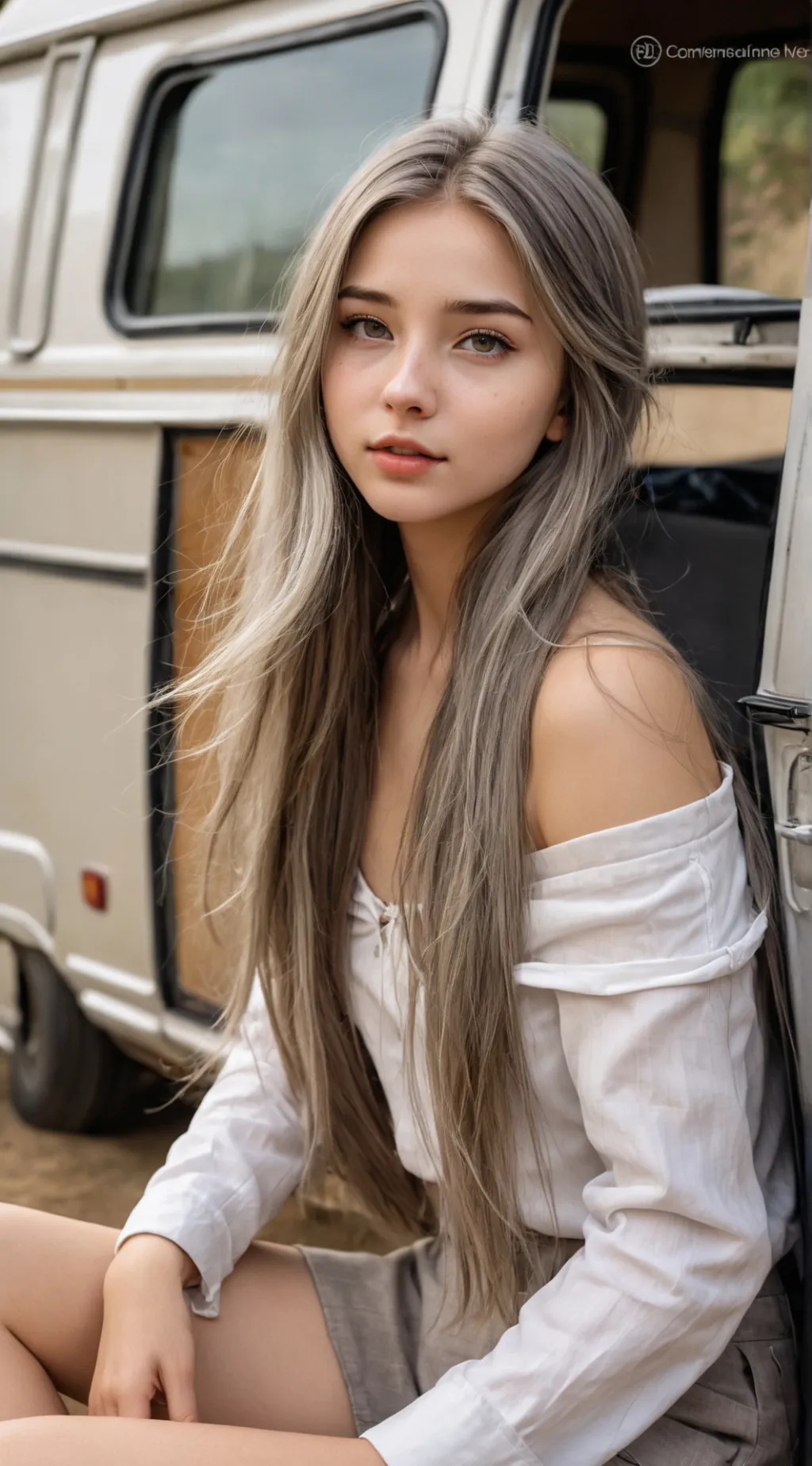 ai character: Paris background
