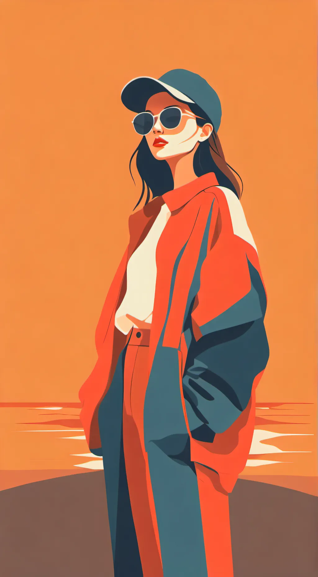 ai character: zara background