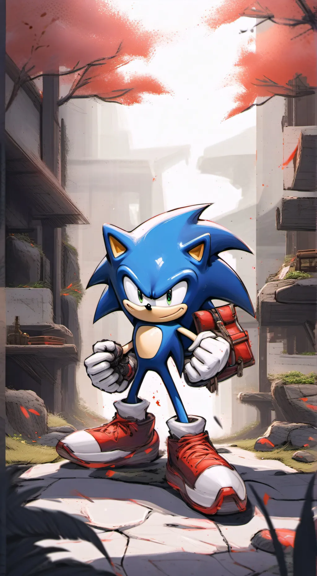 ai character: sonic crew background