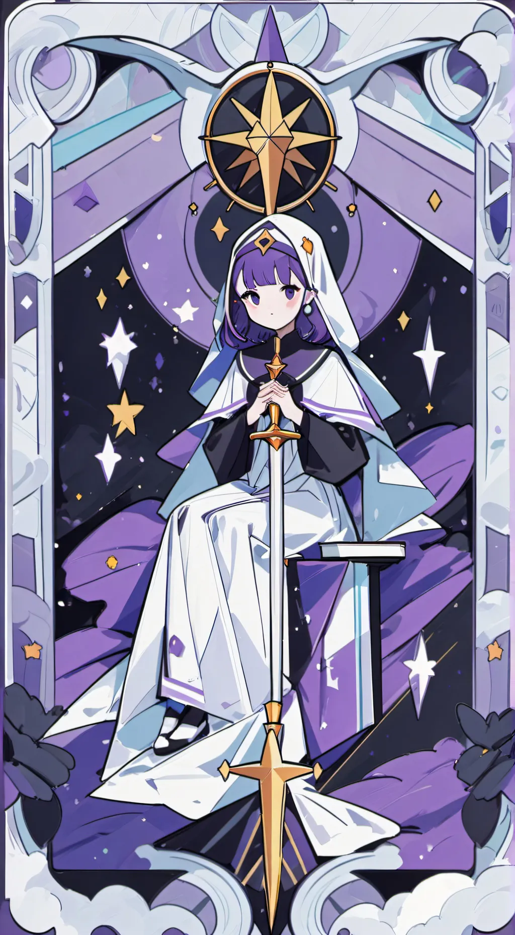 ai character: angeline quinto  background