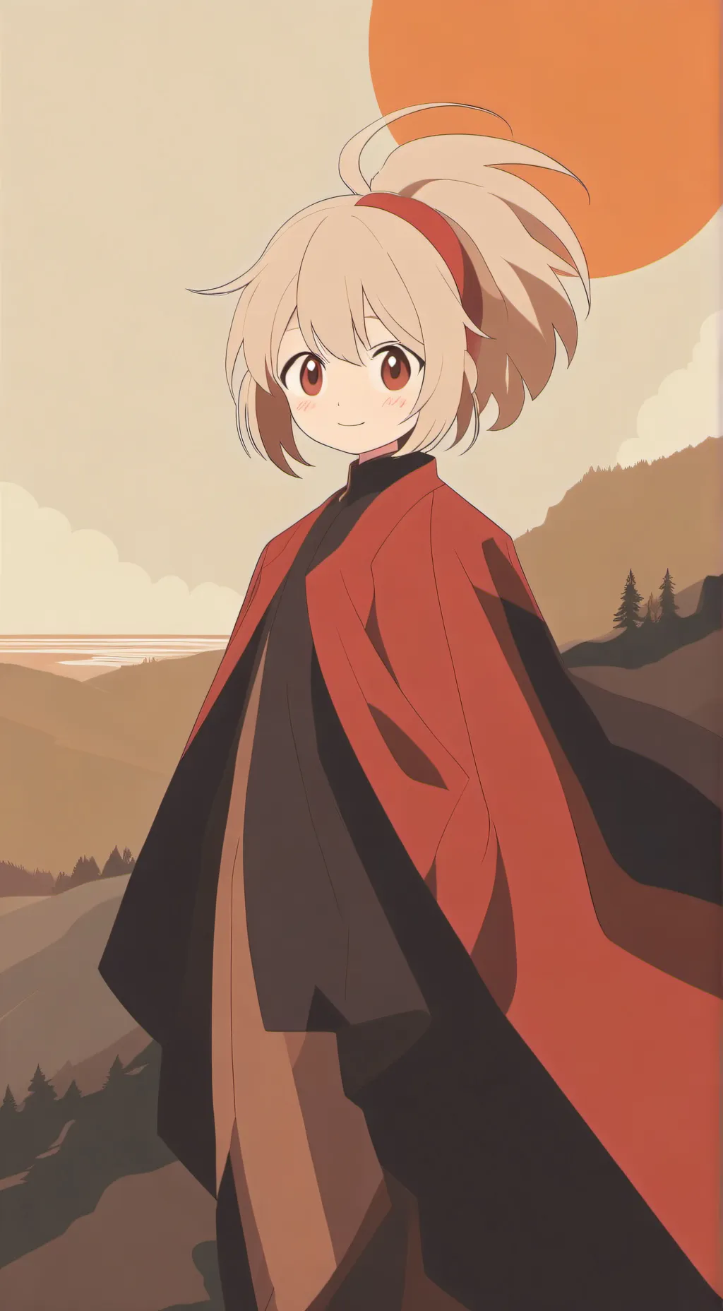 ai character: неко арк background