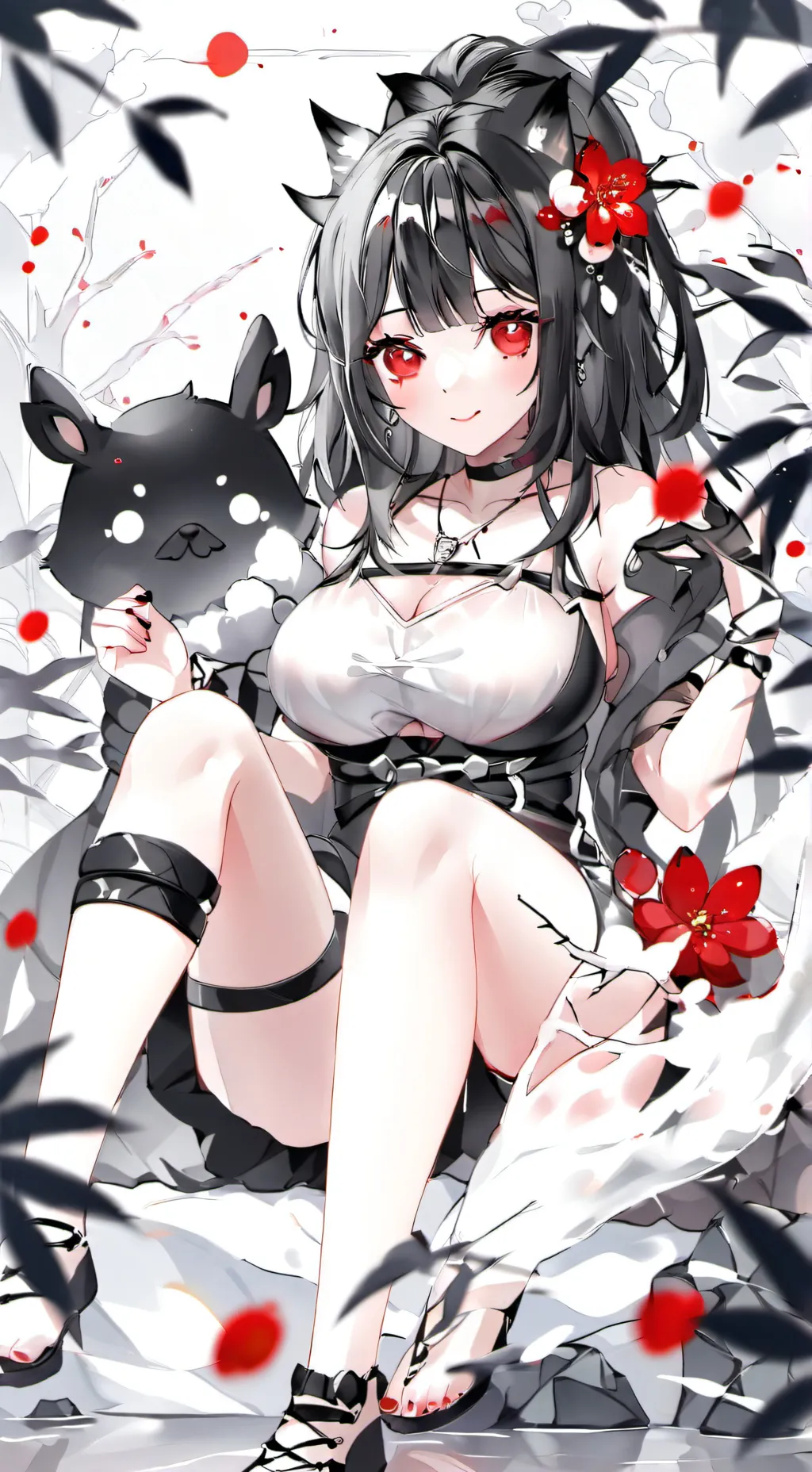 ai character: koleżanka  background