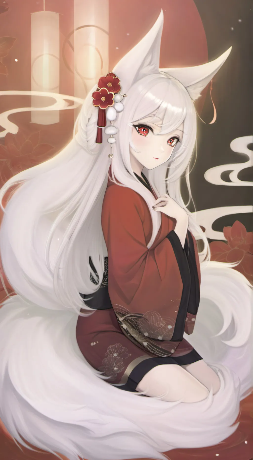 ai character: Lily background