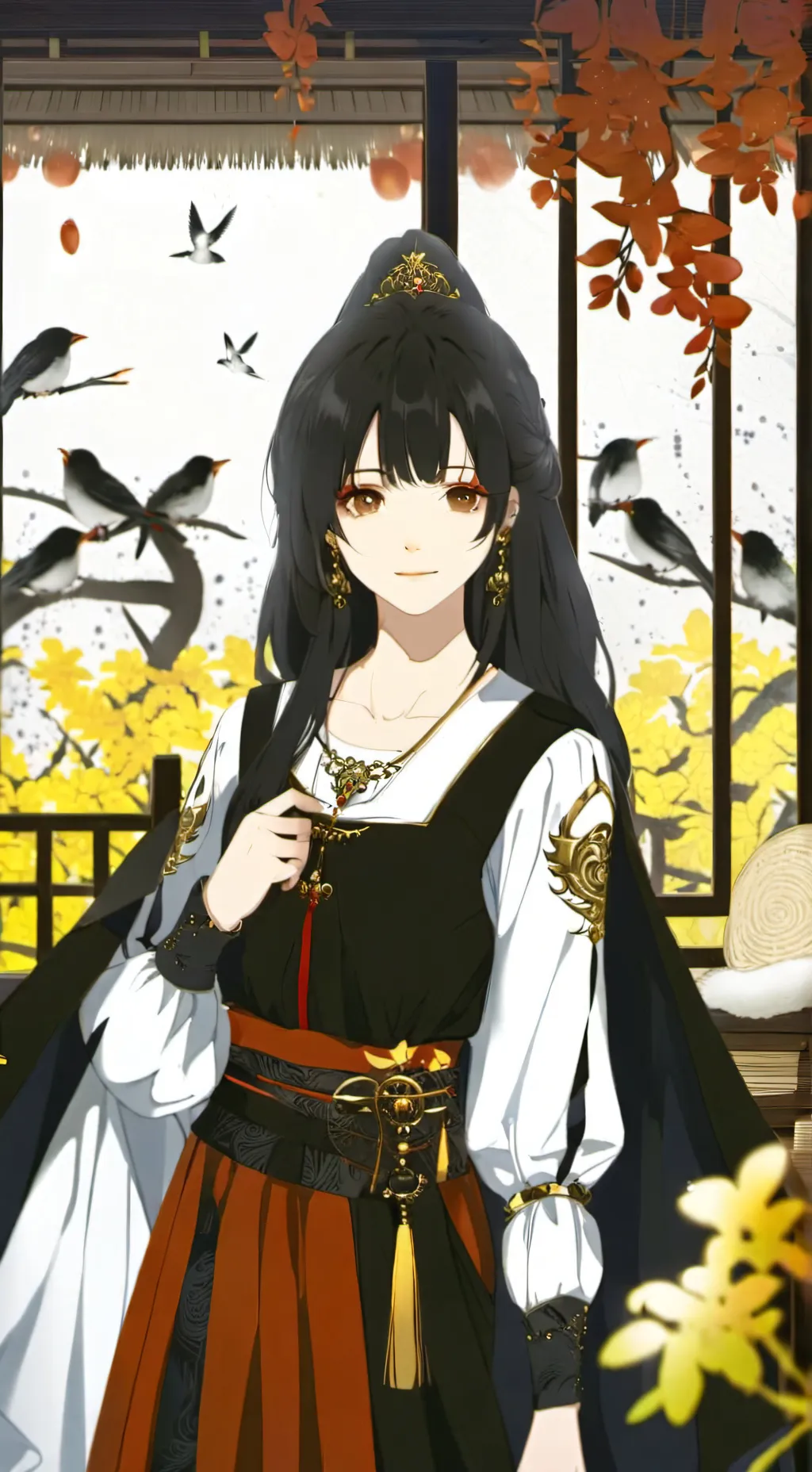 ai character: Lilly background