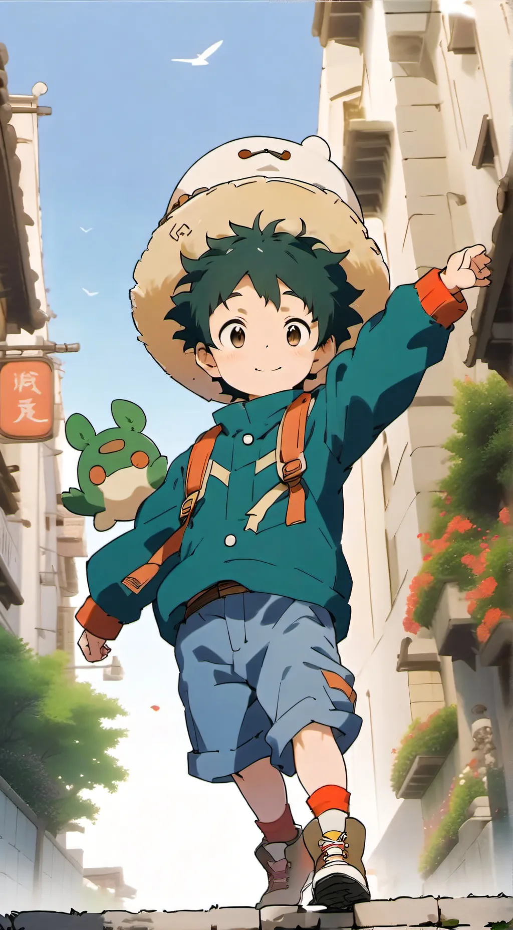 ai character: Tu primera palabra background