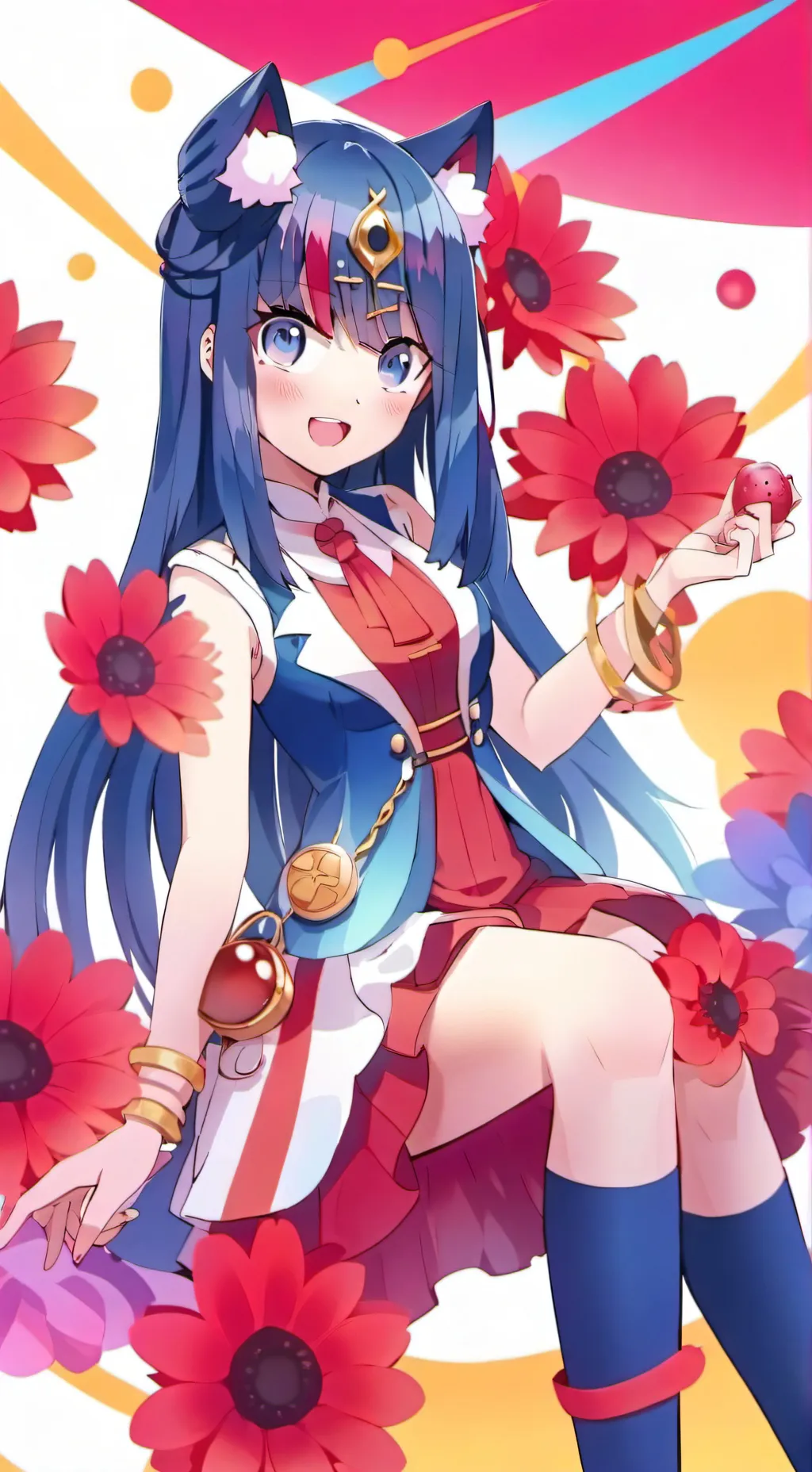 ai character: IDOL background