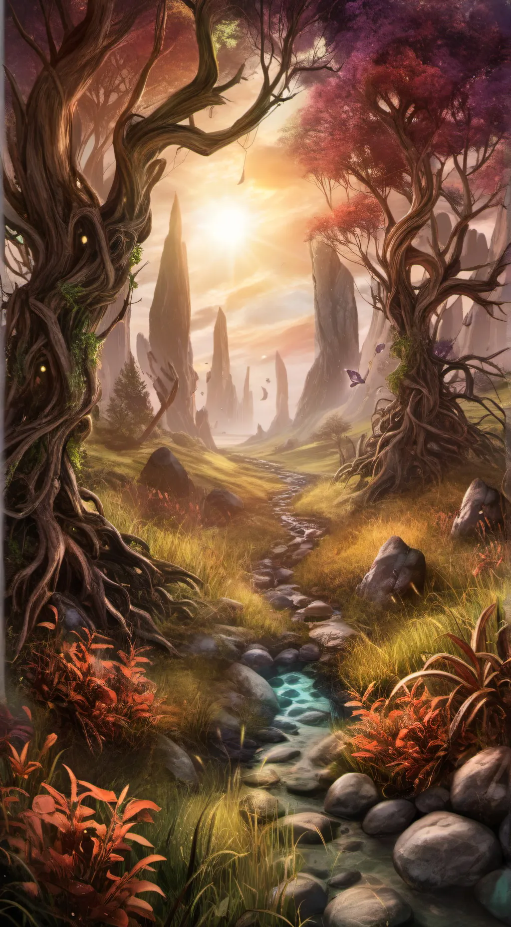 ai character: Doodle World background