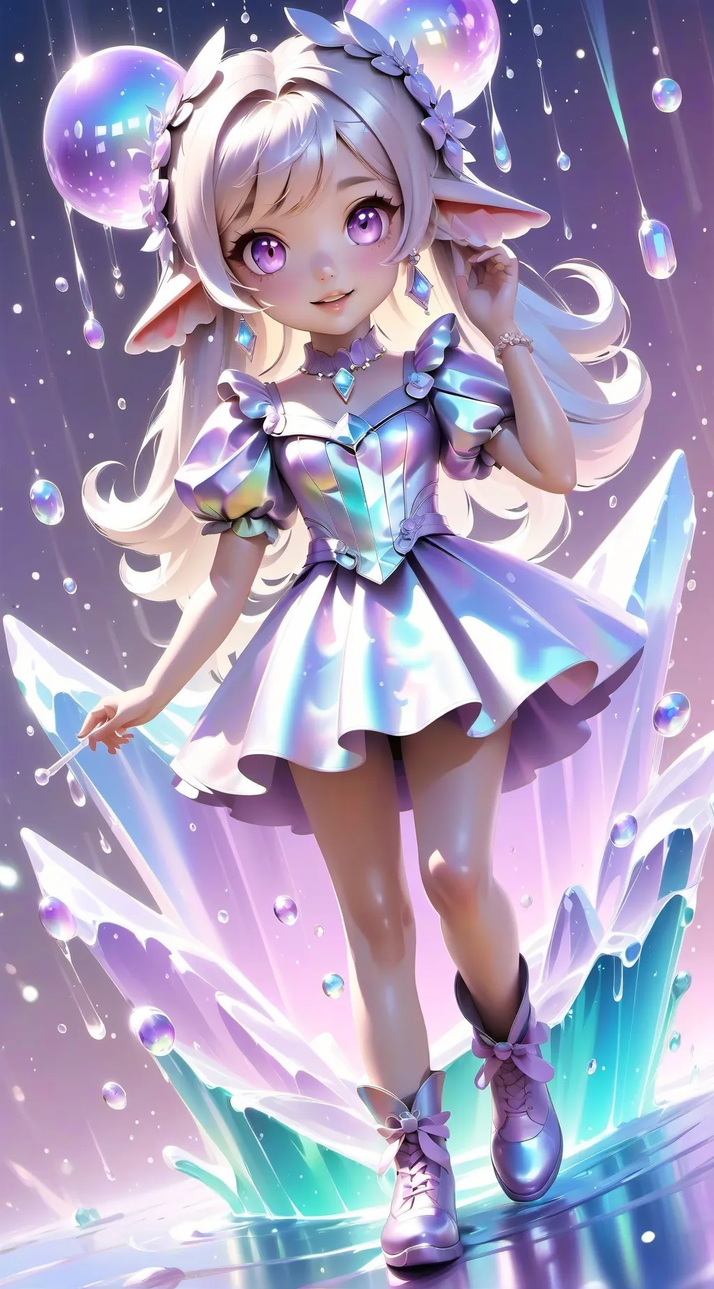 ai character: girls background