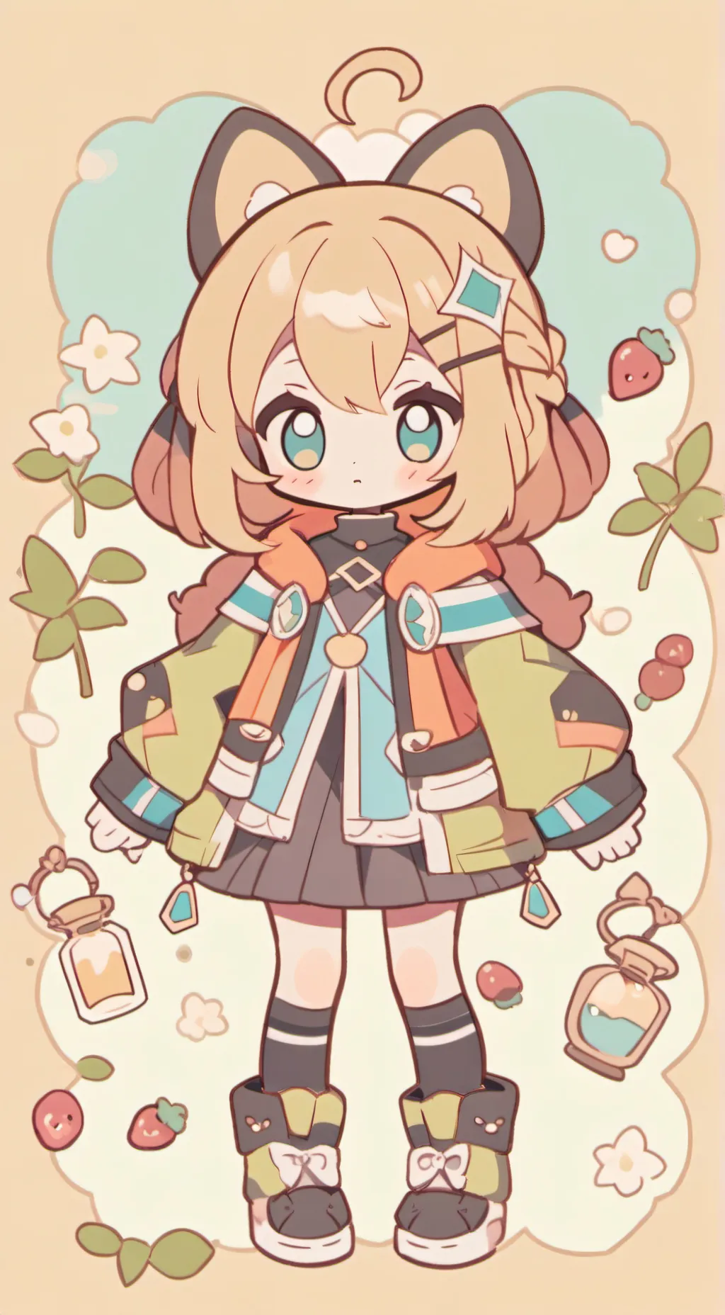 ai character: Сестра background
