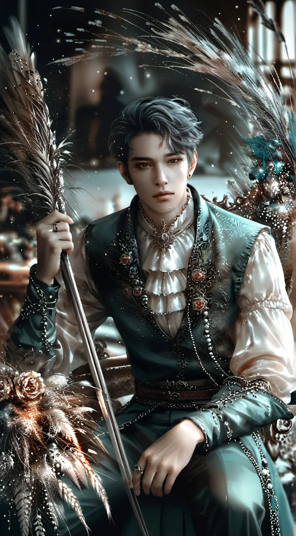 ai character: Jaxon  background