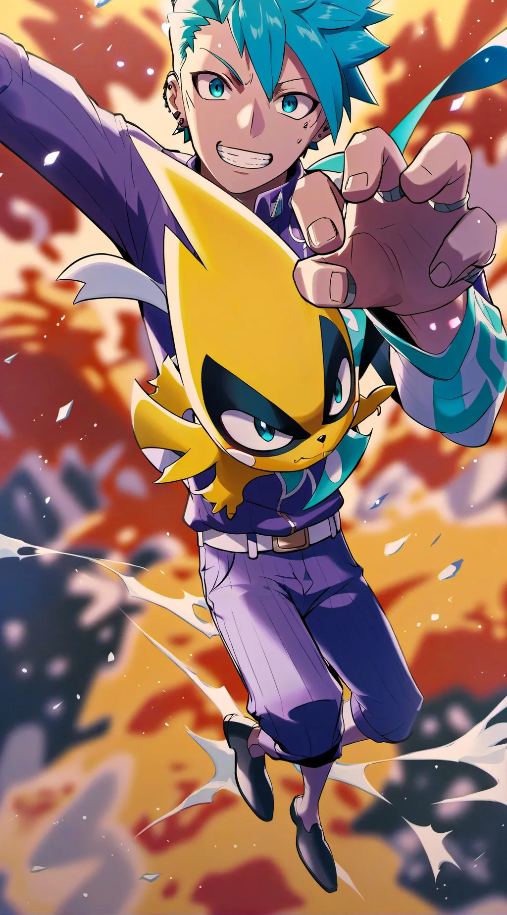ai character: Don droga background