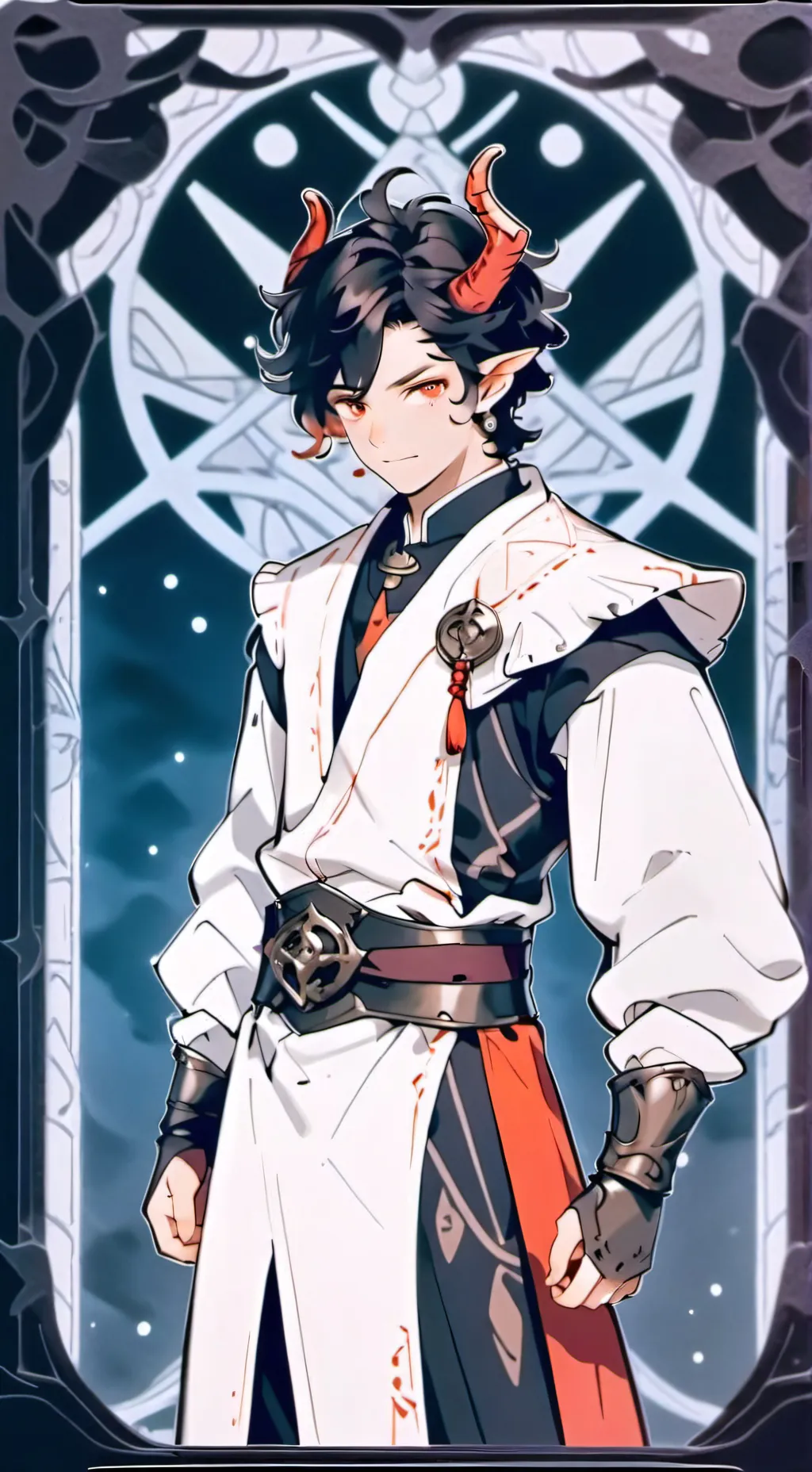 ai character: Azrael background