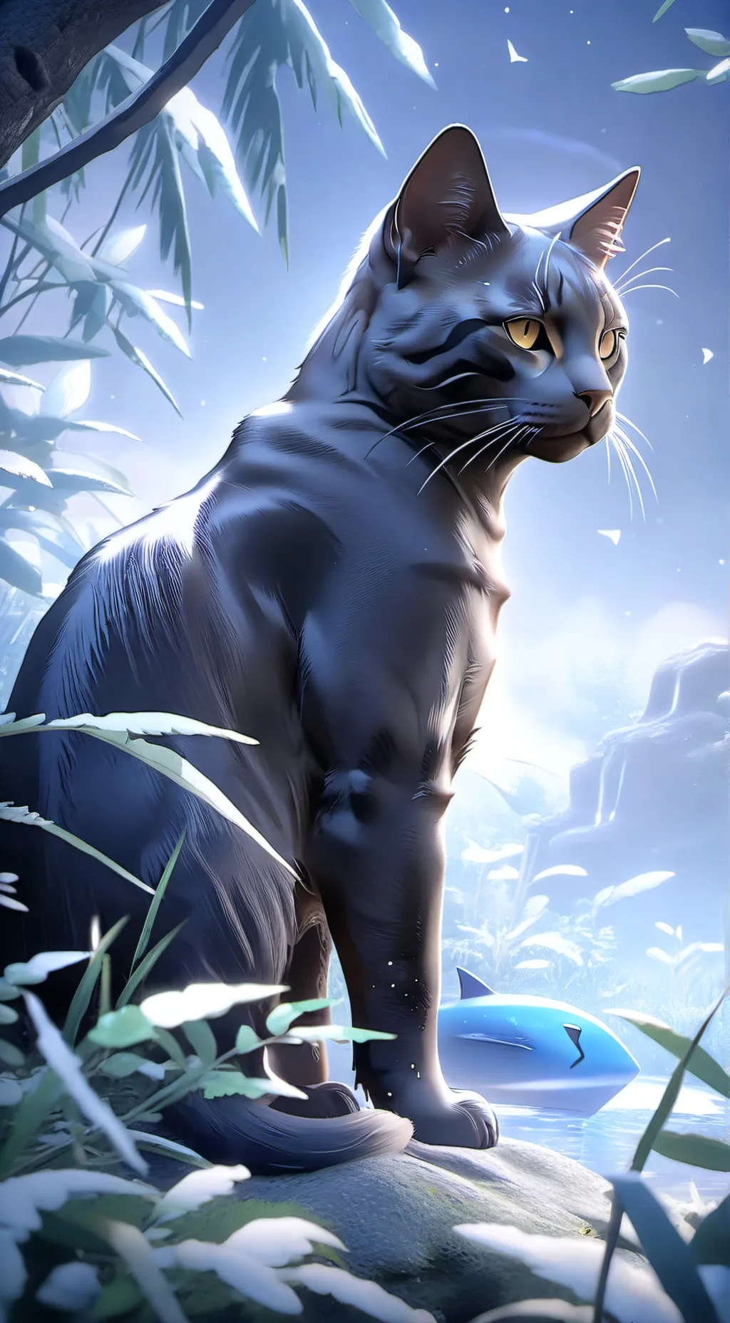ai character: Gatos  background