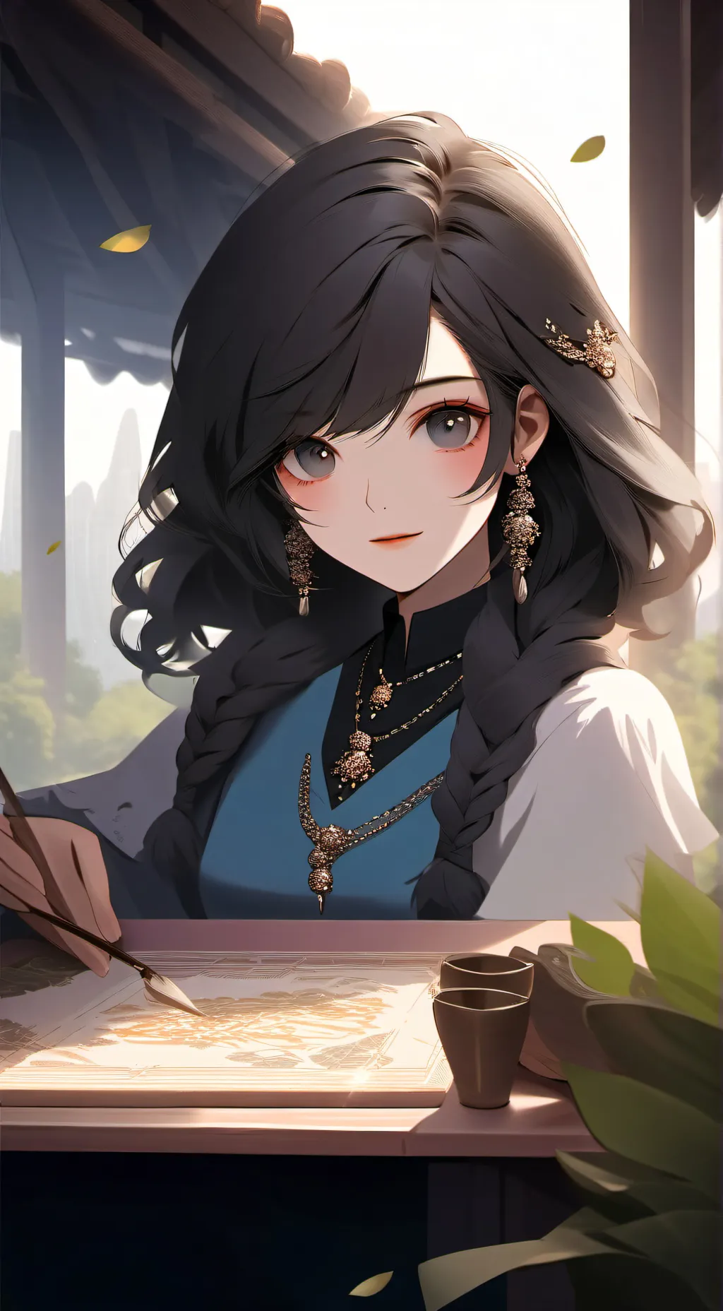 ai character: sua madrasta  background