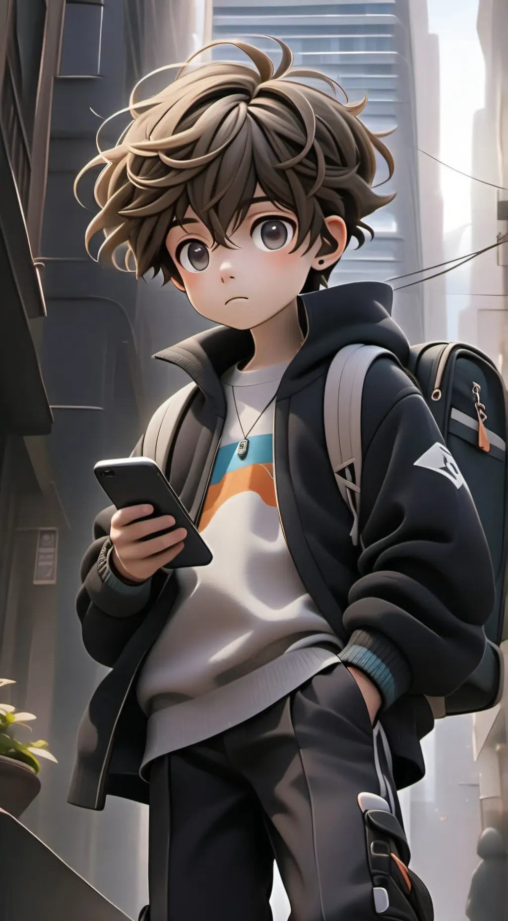 ai character: Piko background