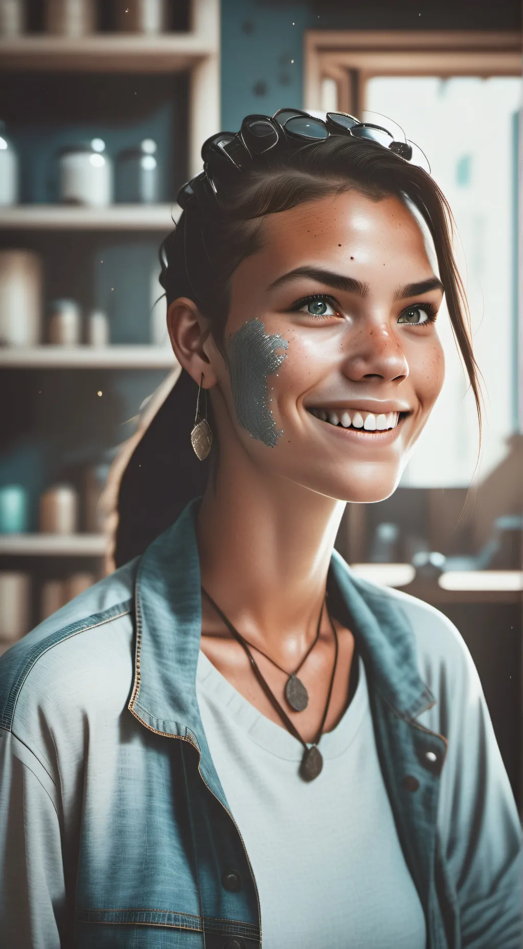 ai character: Alexis Stone background