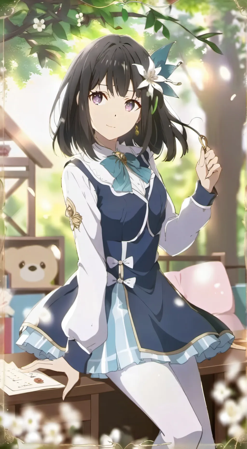 ai character: Alexandra background