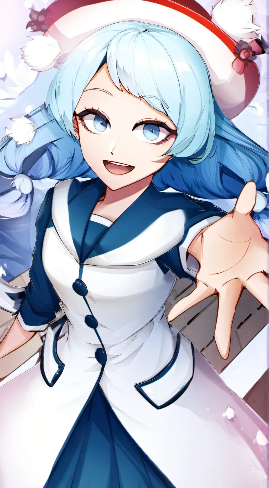 ai character: Nejire Hado background