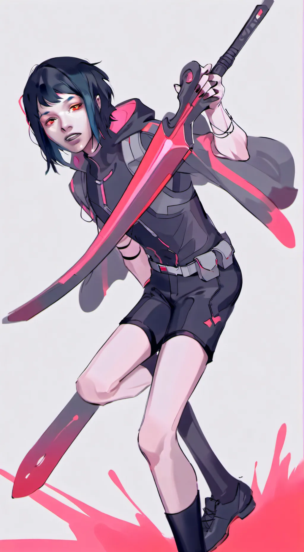 ai character: Levi Ackerman  background