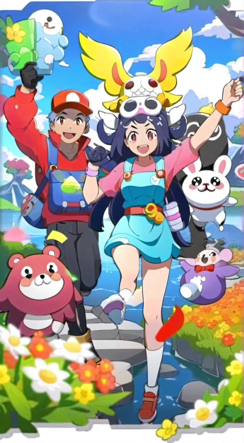 ai character: pokemon horizon 89 background