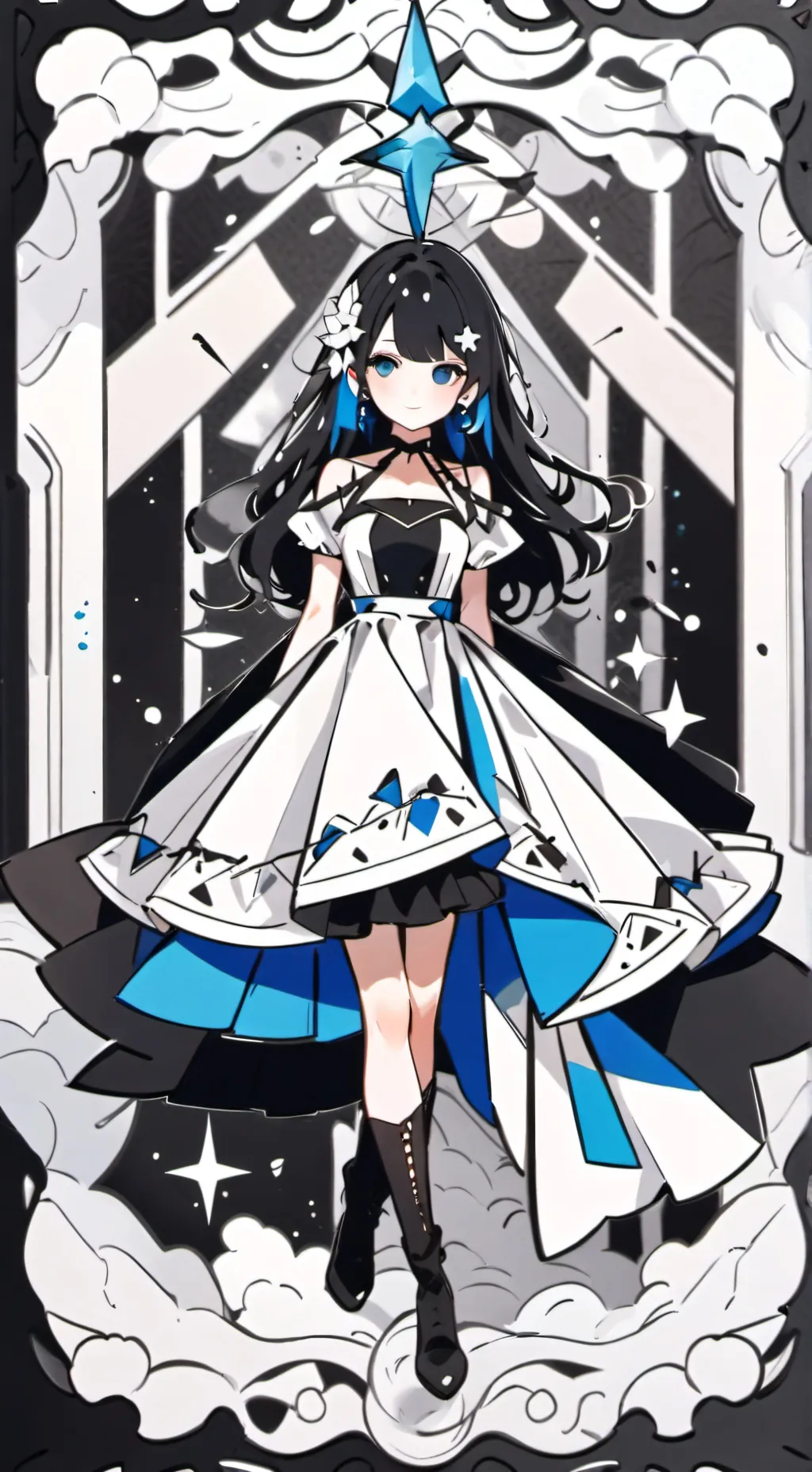 ai character: Lily(yandere) background