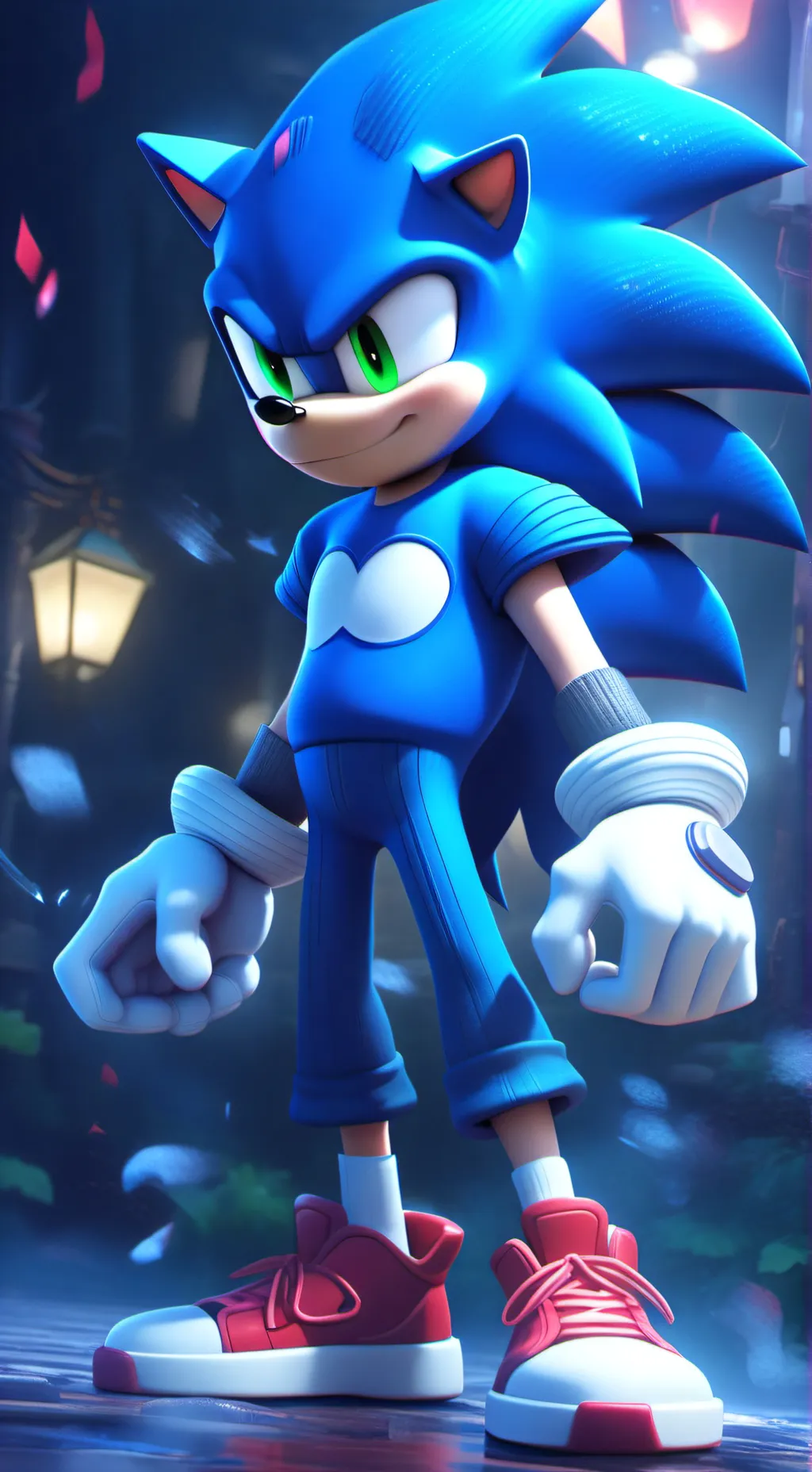 ai character: Sonic crew background