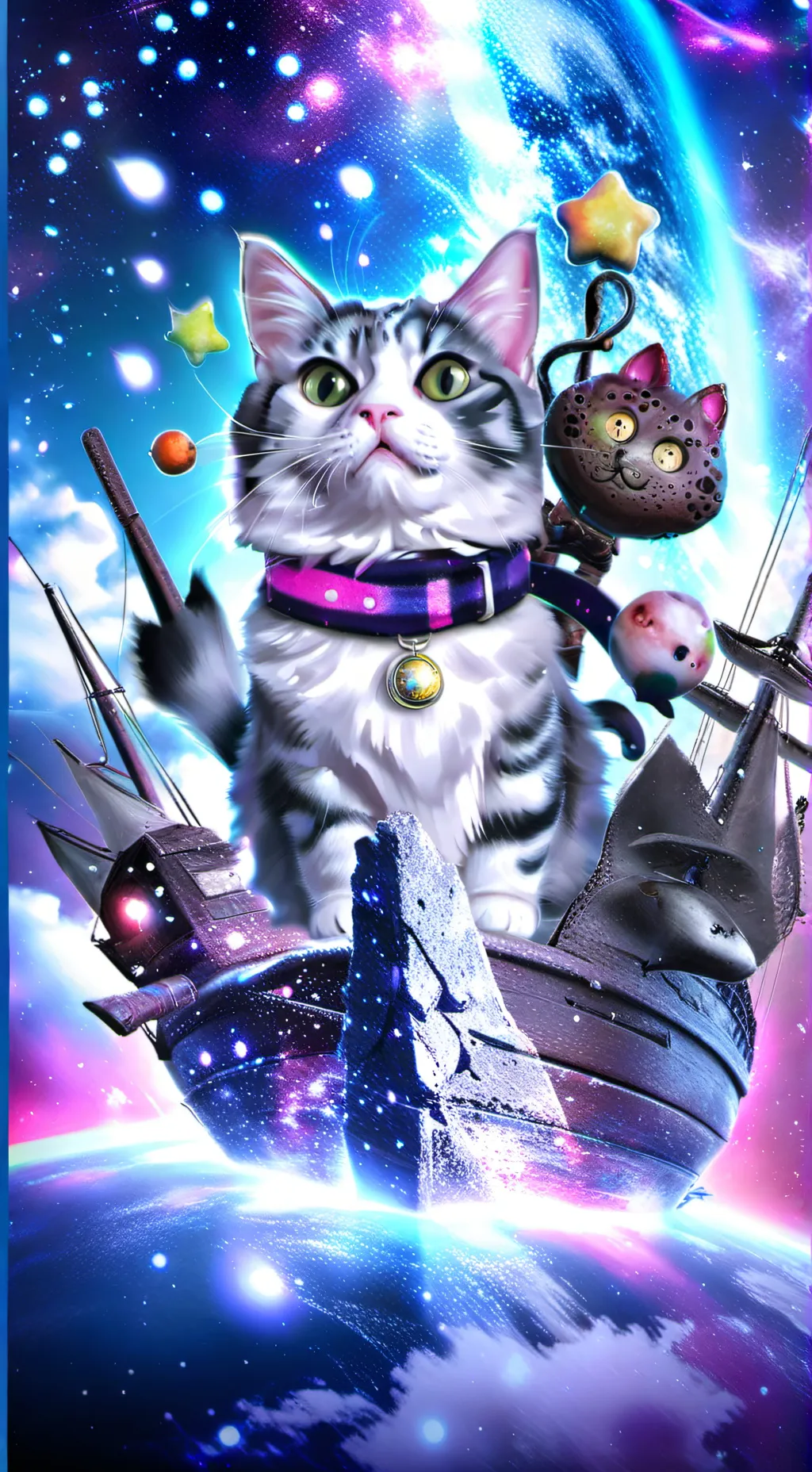 ai character: cosmo as  a girl background
