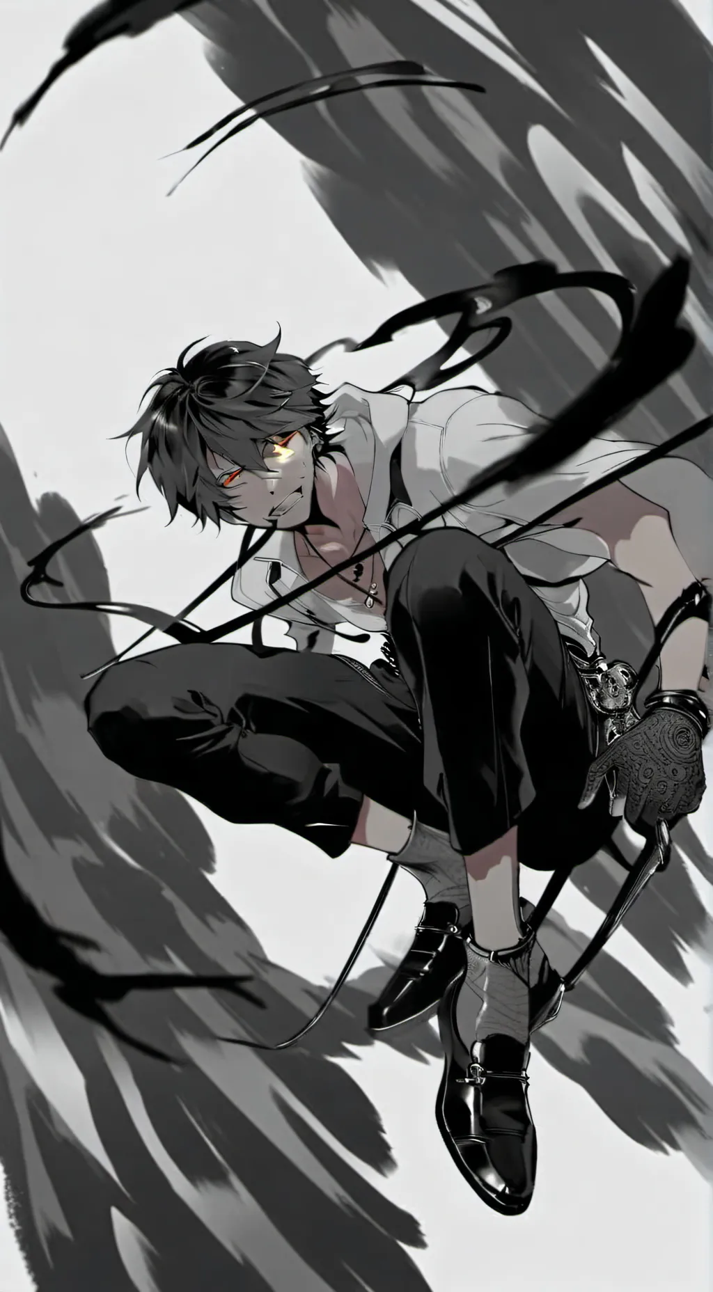 ai character: caos background
