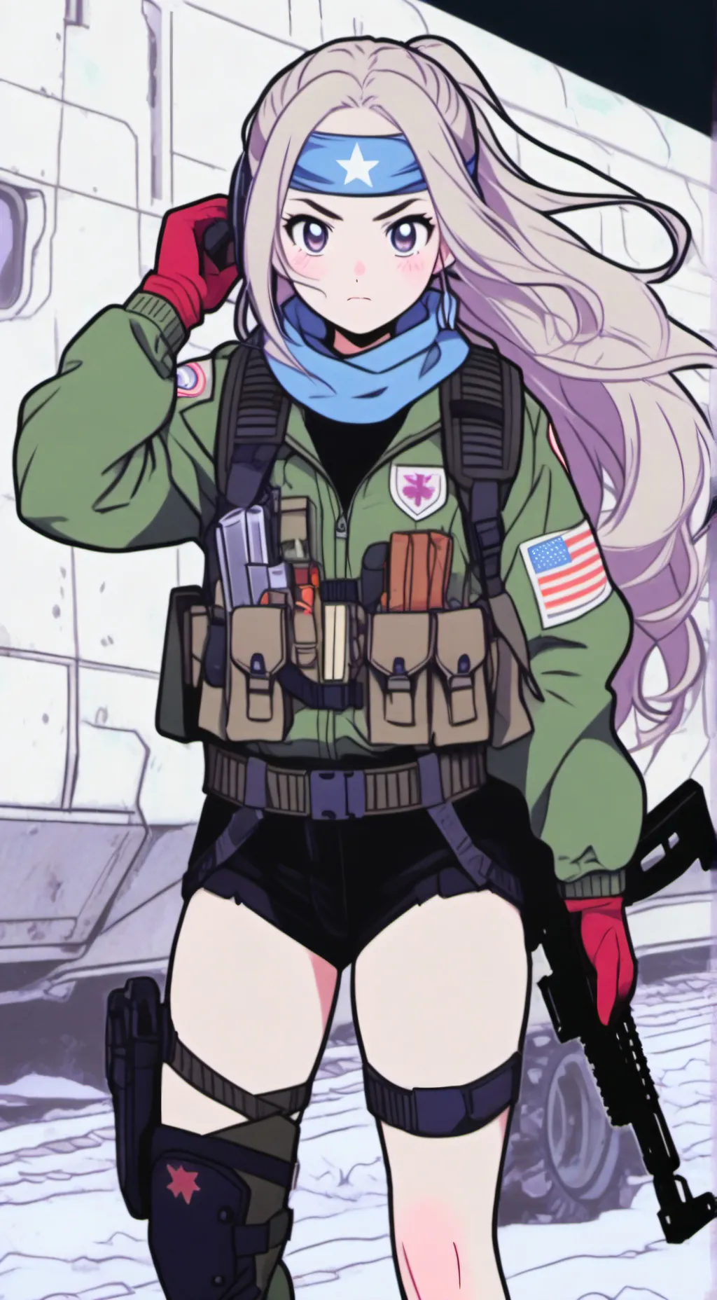 ai character: Lily background