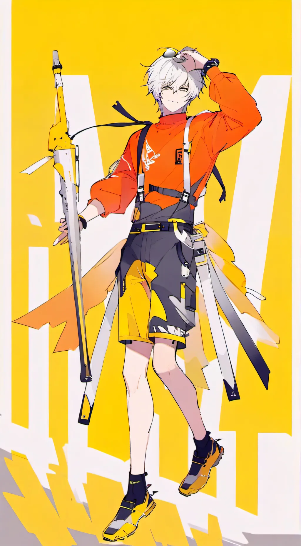 ai character: David!! background