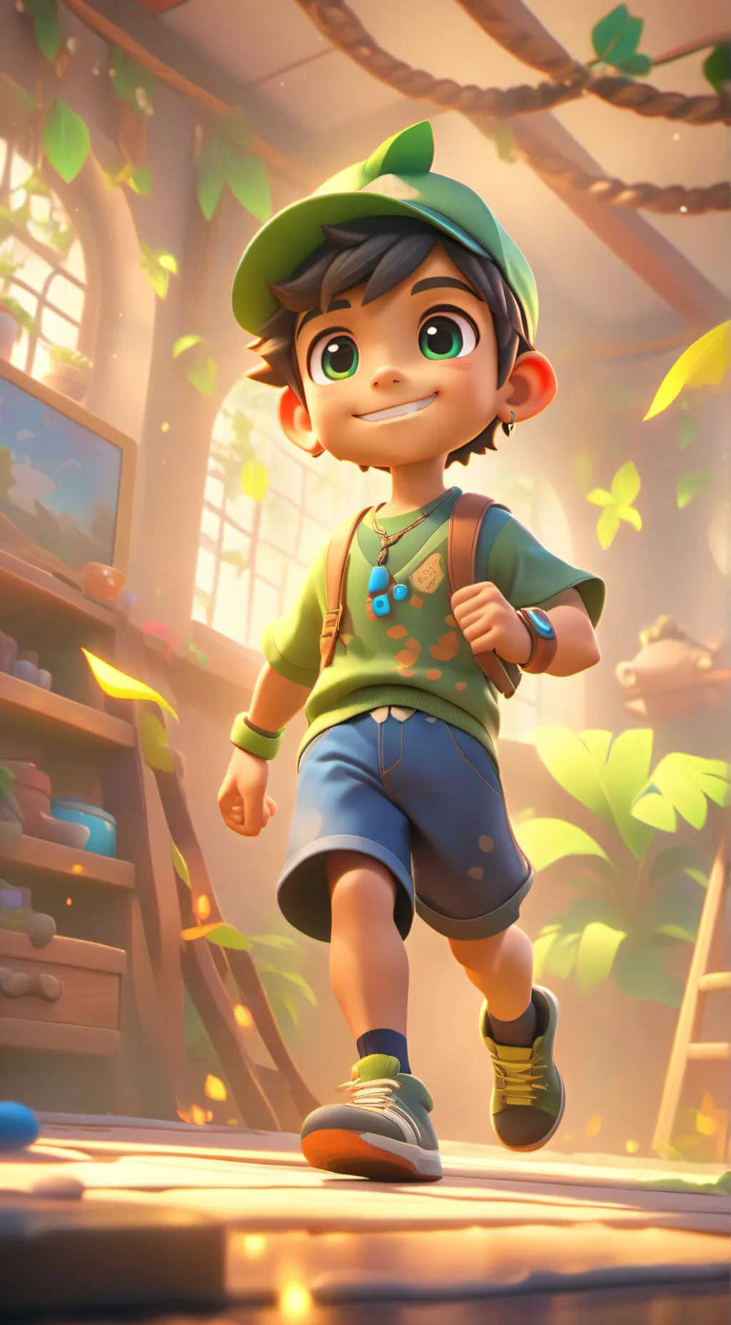 ai character: Alex background