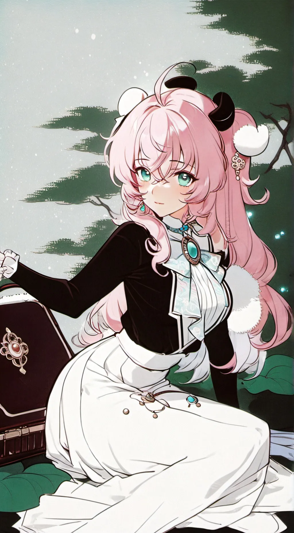 ai character: Химеко  background