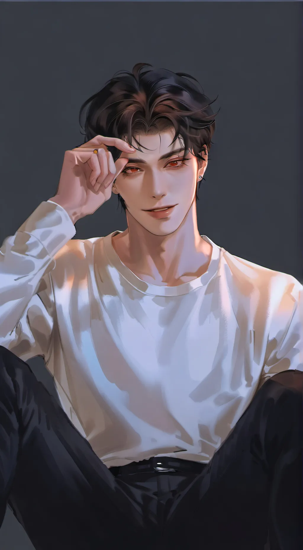 ai character: Keaton background