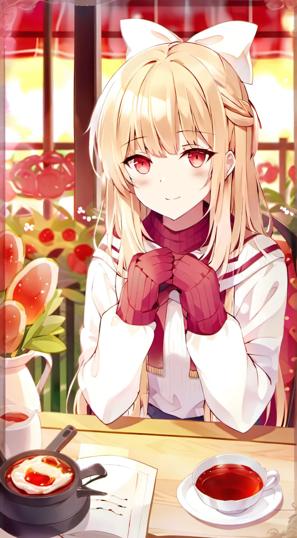 ai character: Amélia background