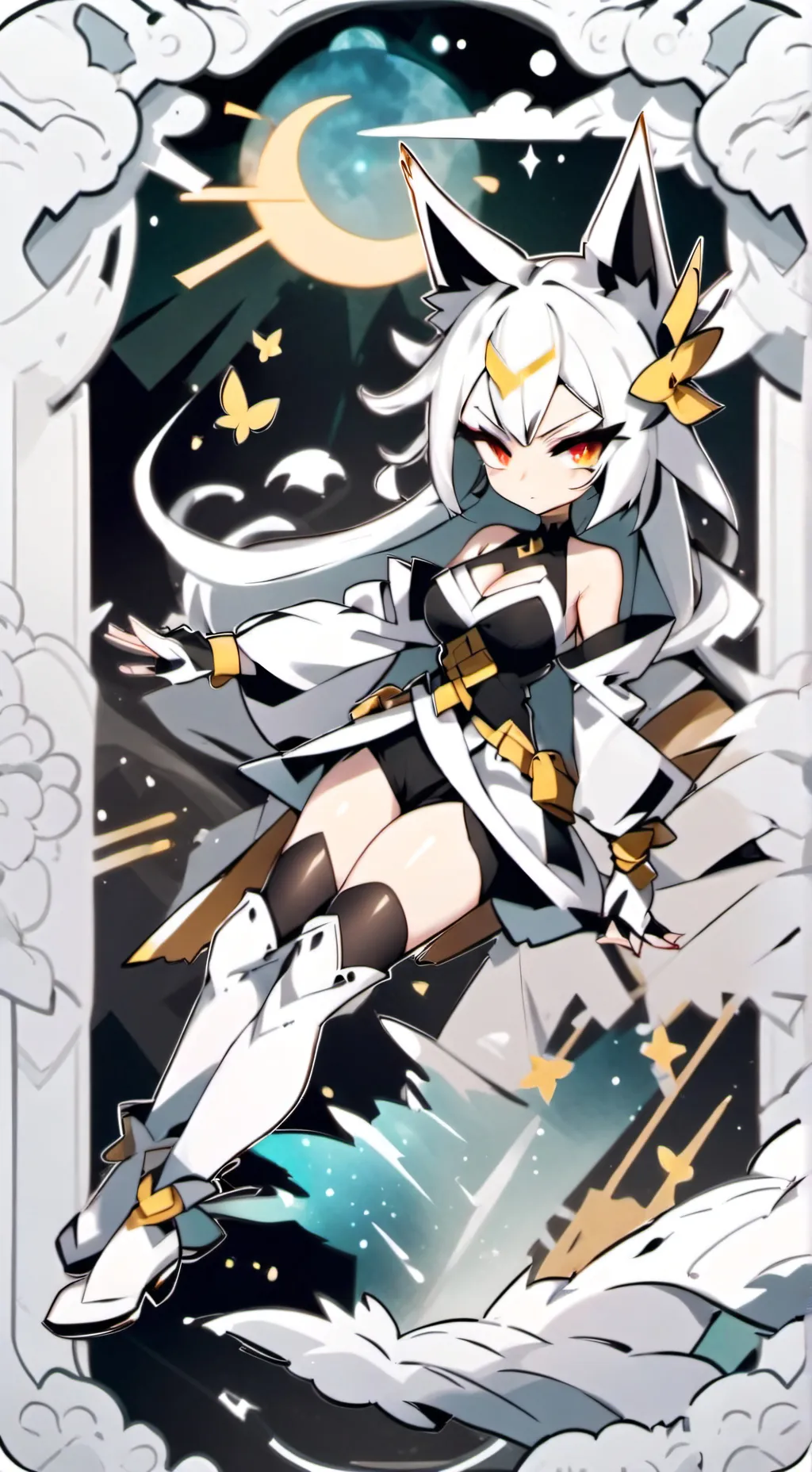 ai character: Minty  background