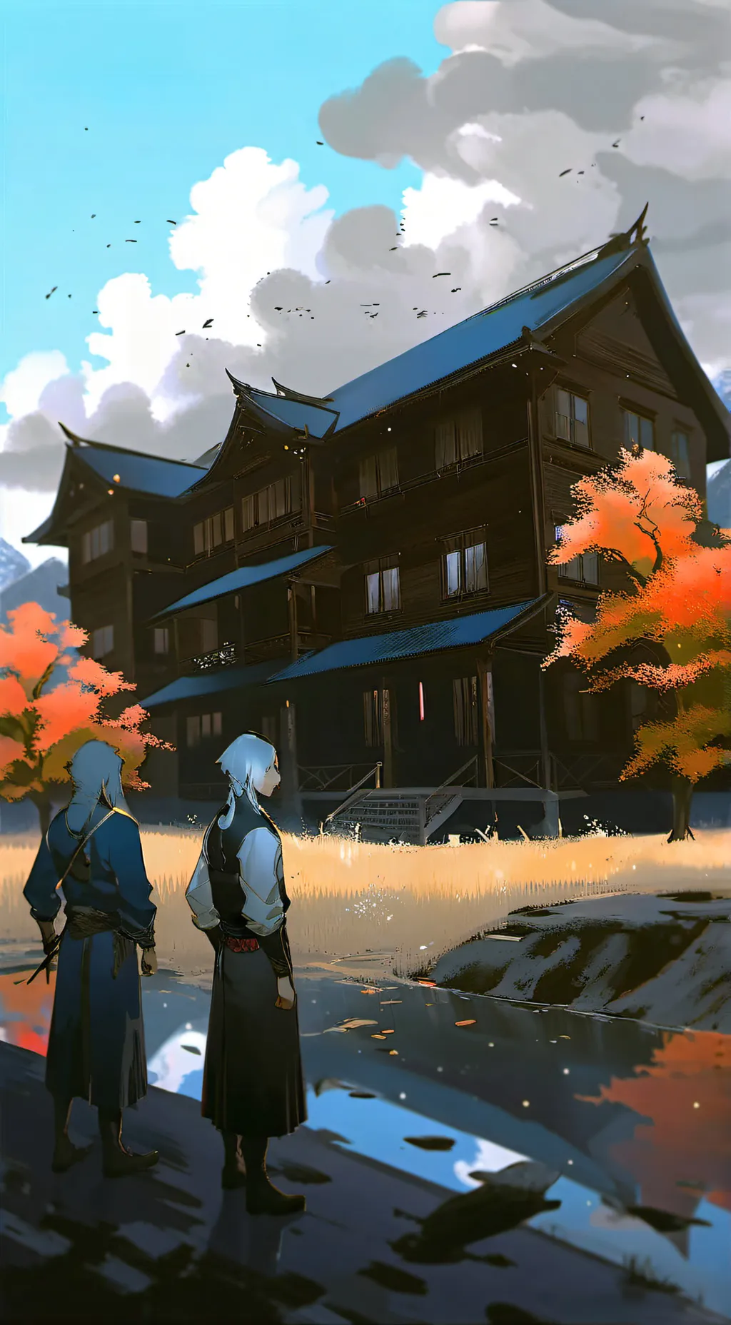 ai character: [H&V school] background