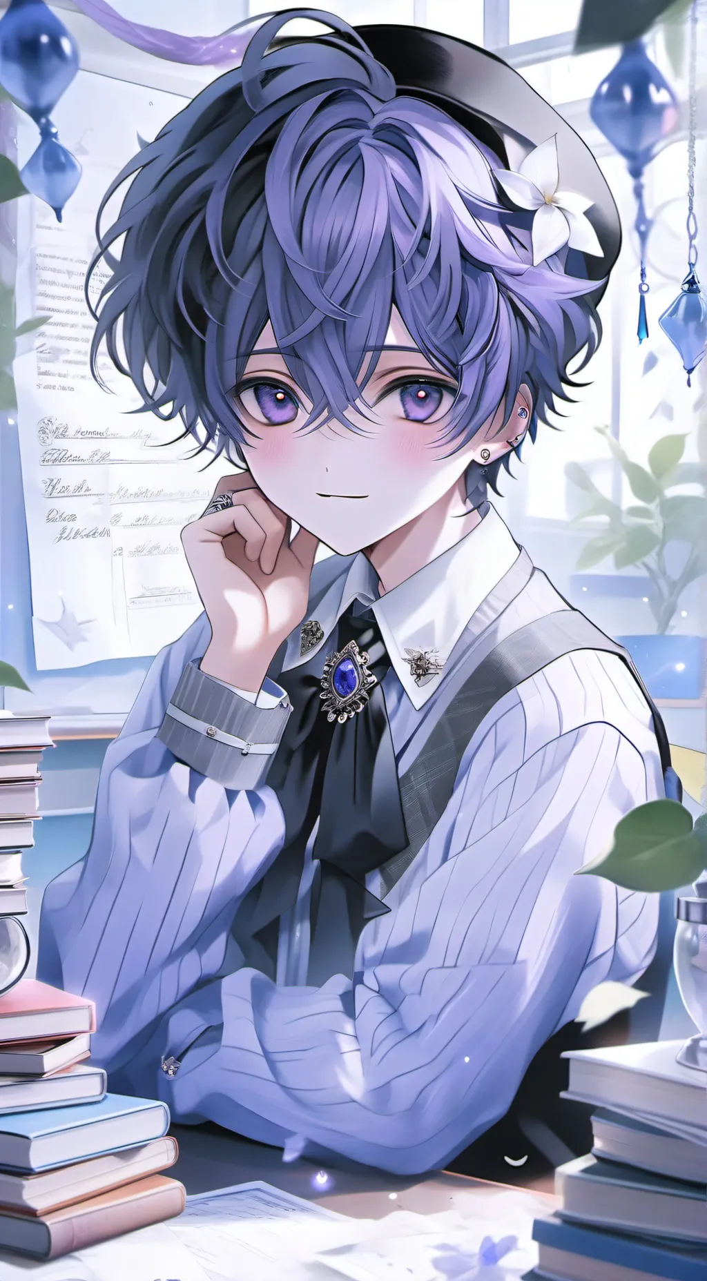 ai character: Alexis  background