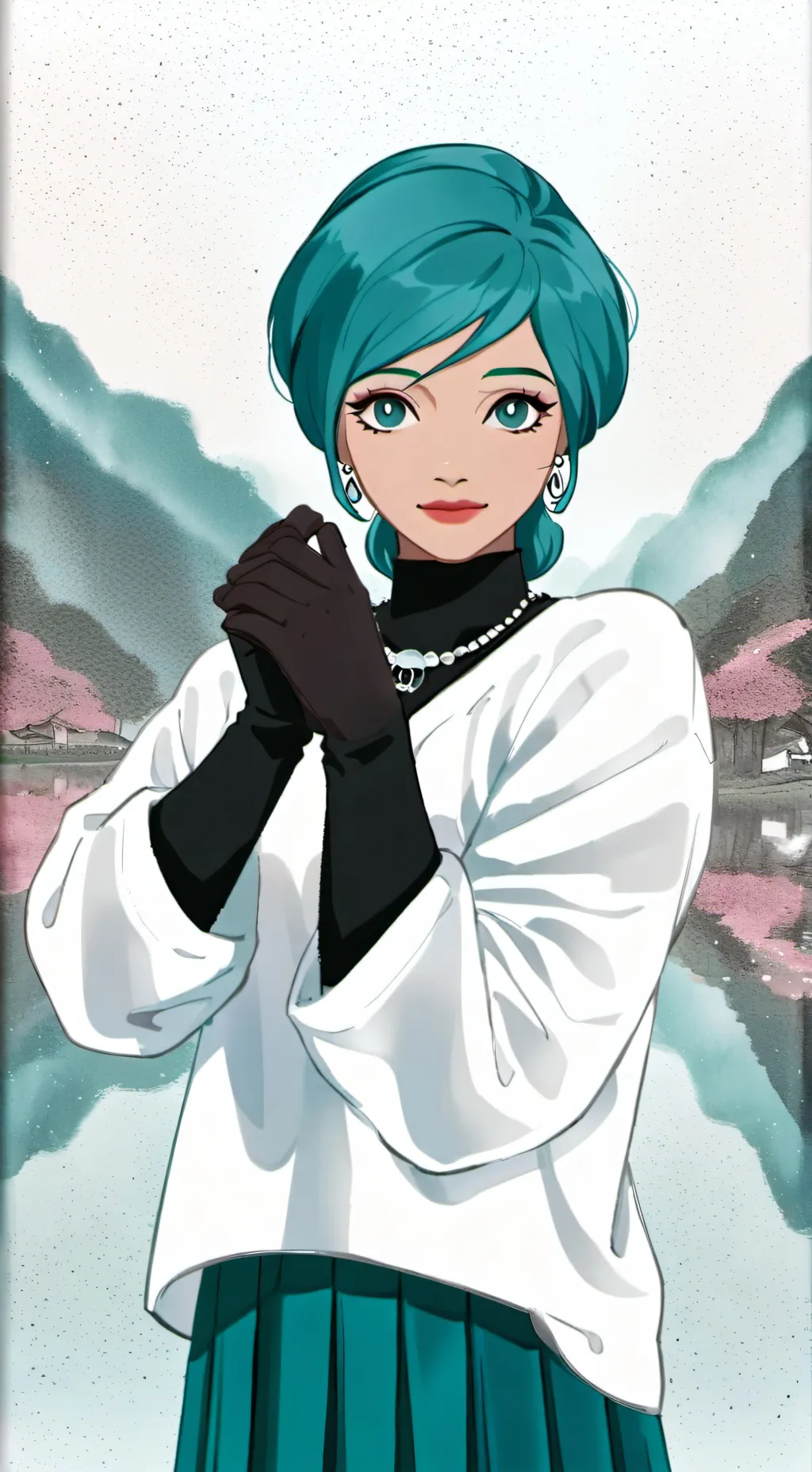 ai character: uma mãe bem procur background