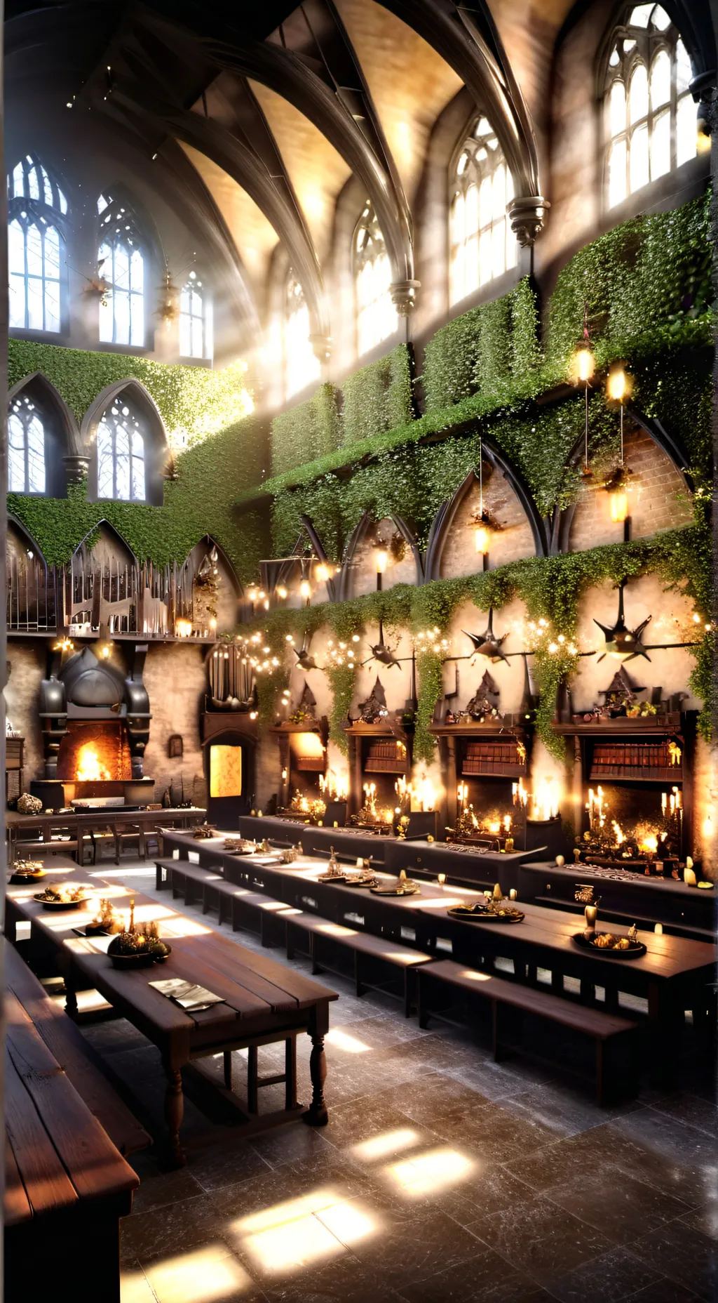 ai character: hogwarts background