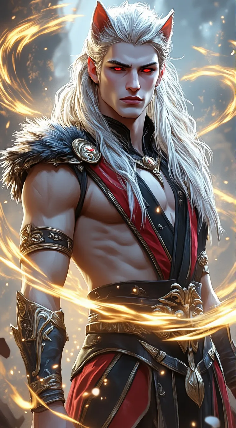 ai character: Zander background