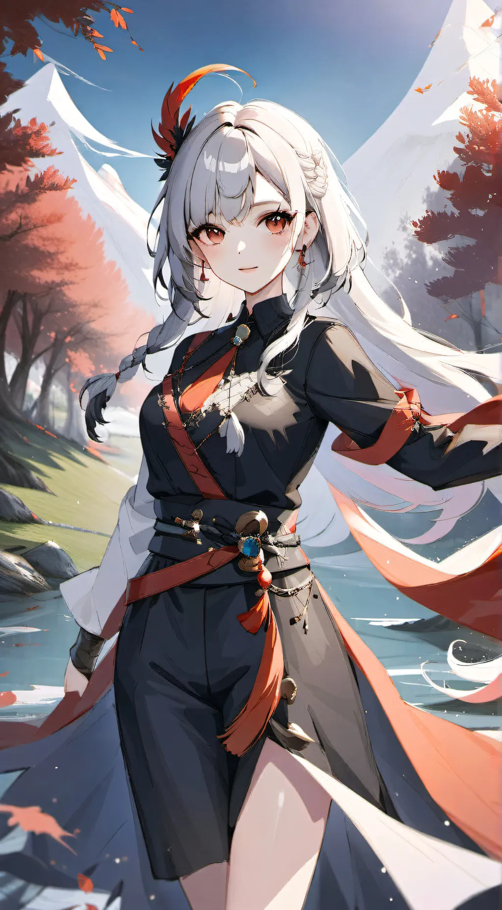 ai character: alice✨ background