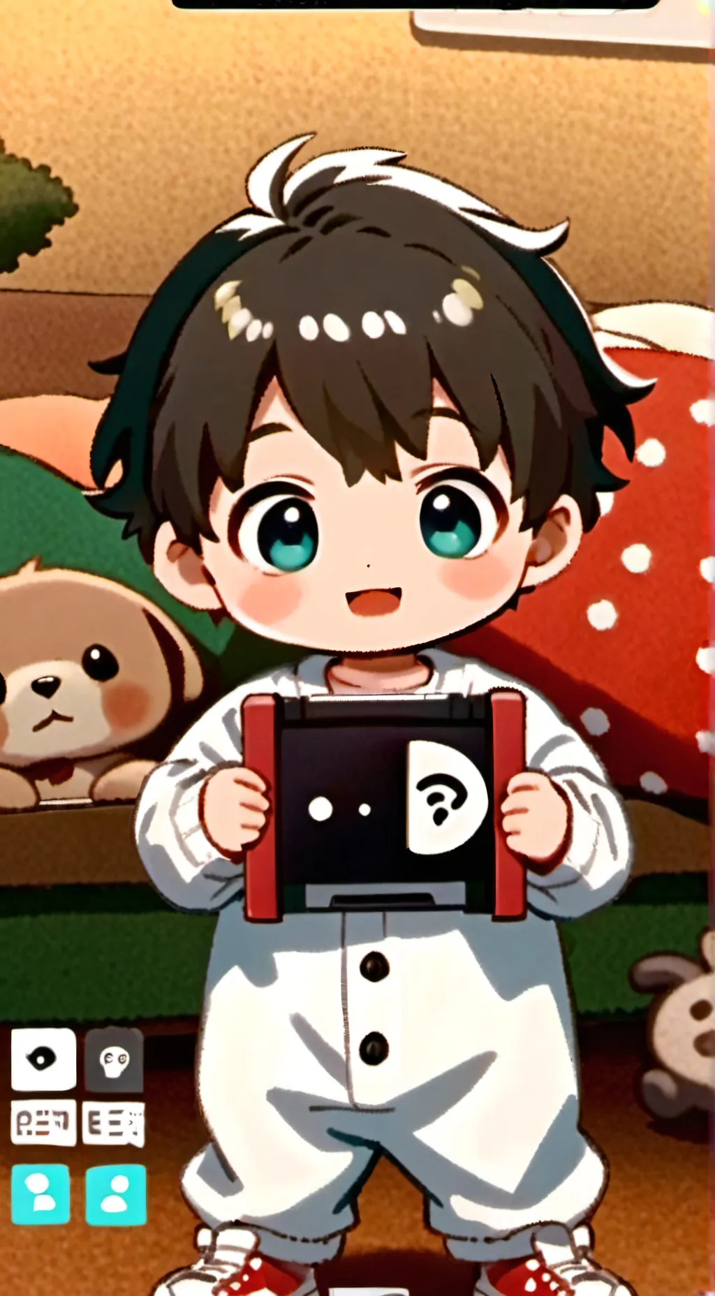 ai character: Wifi Baby background