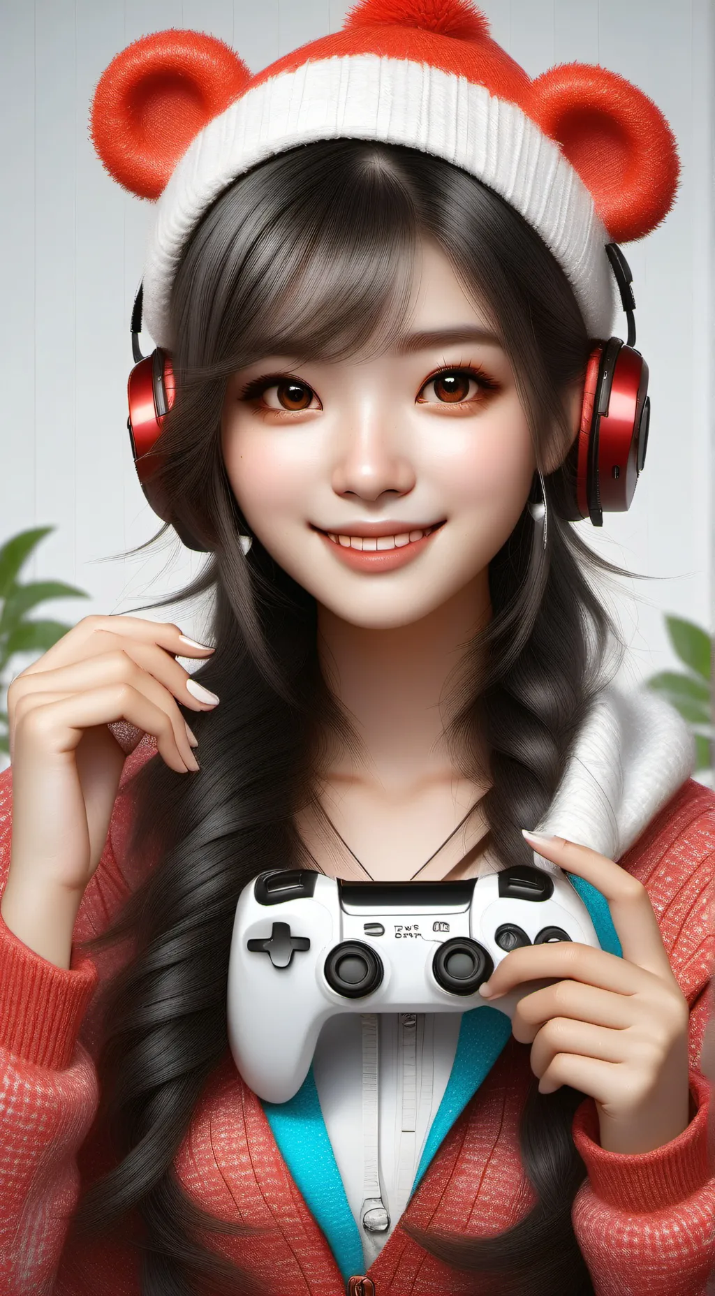 ai character: uwu girl  background