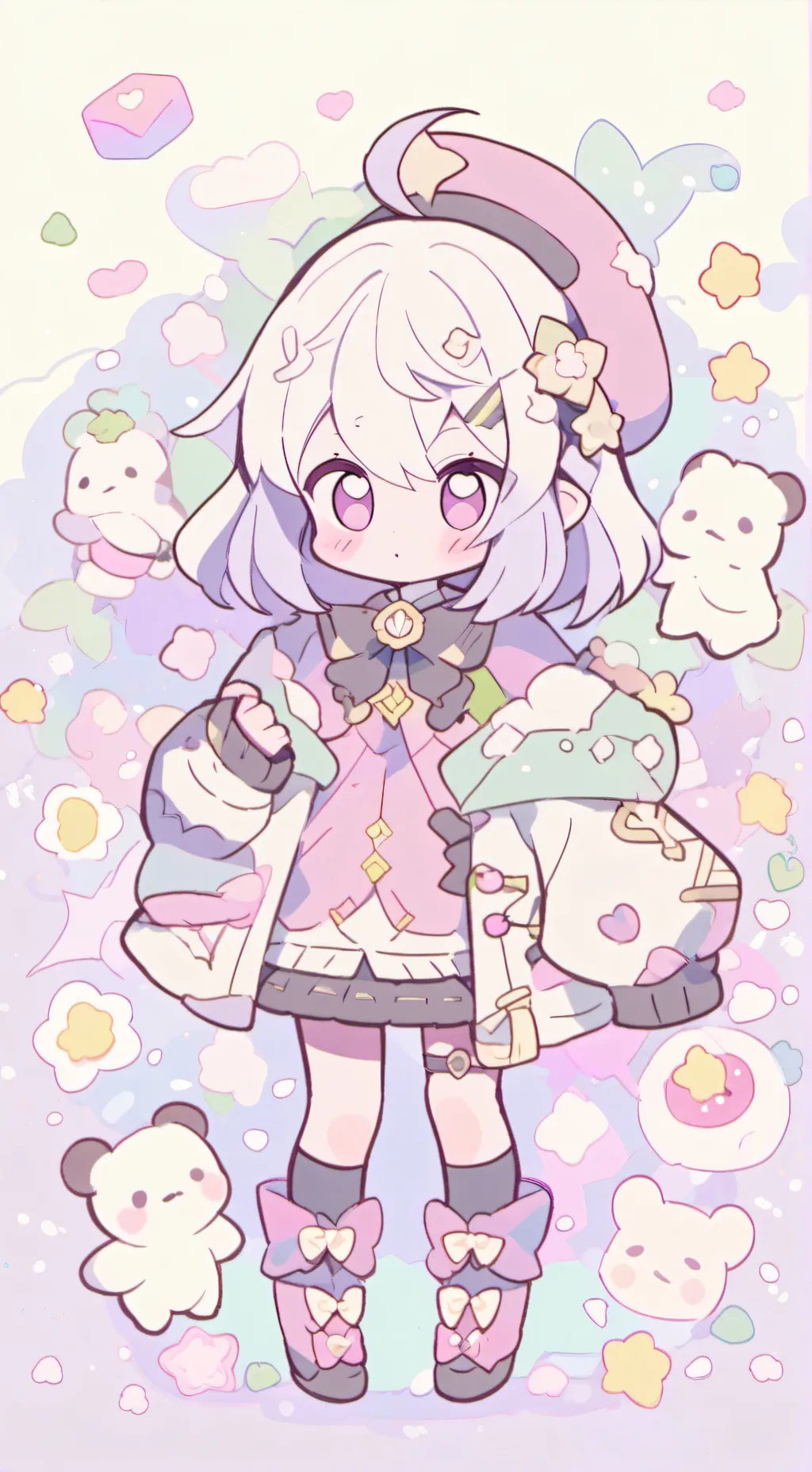 ai character: ♡Gigi x chance☆ background