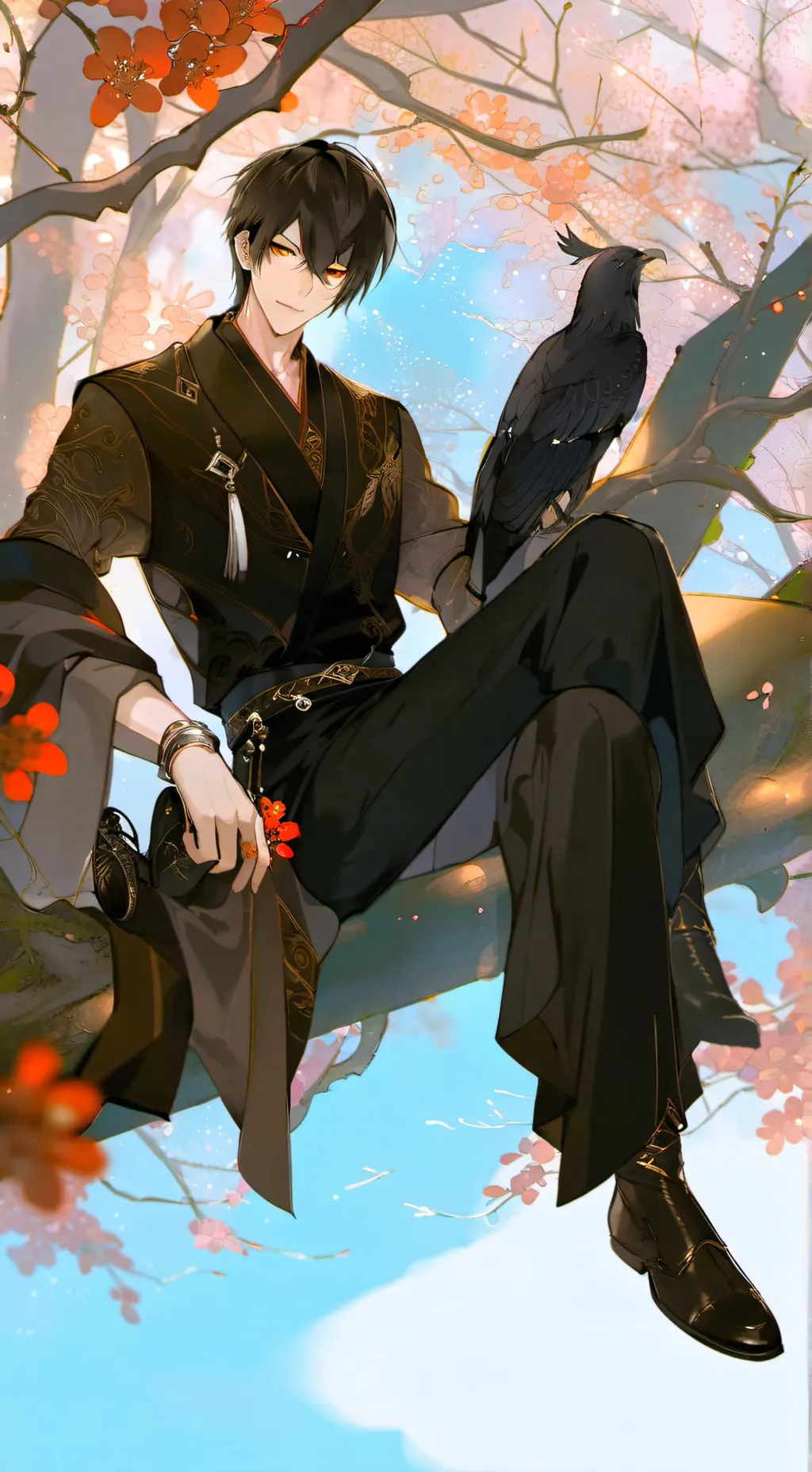 ai character: Alexander  background